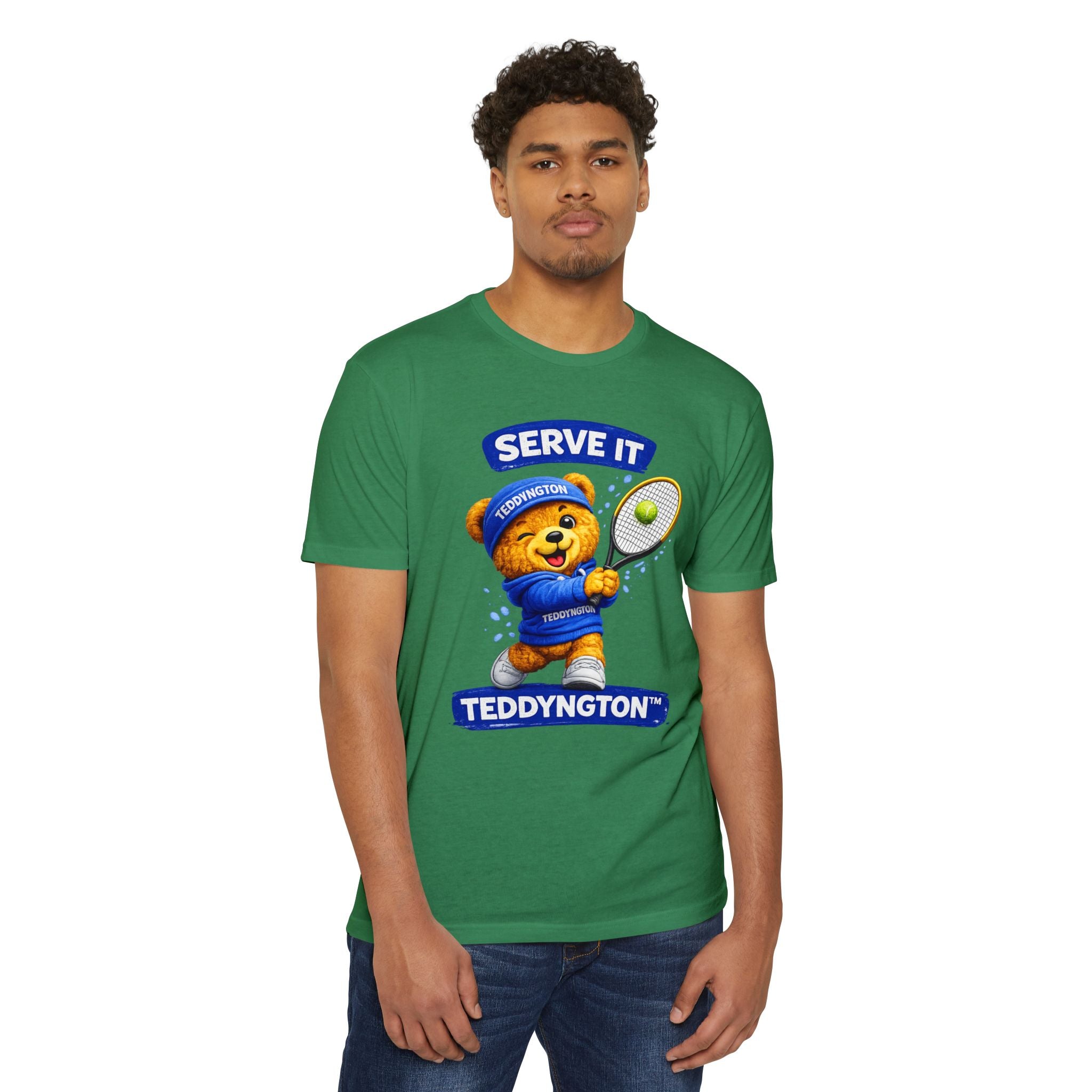 Serve It Teddington Tennis Bear T-Shirt