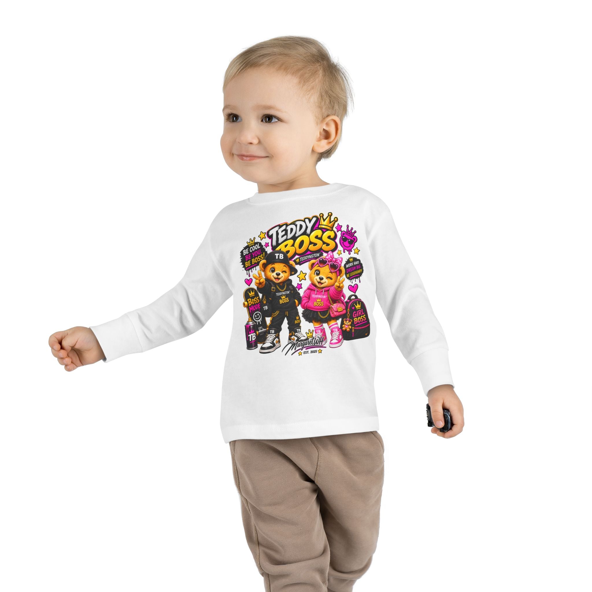 Teddy Boss Kids Long Sleeve Shirt