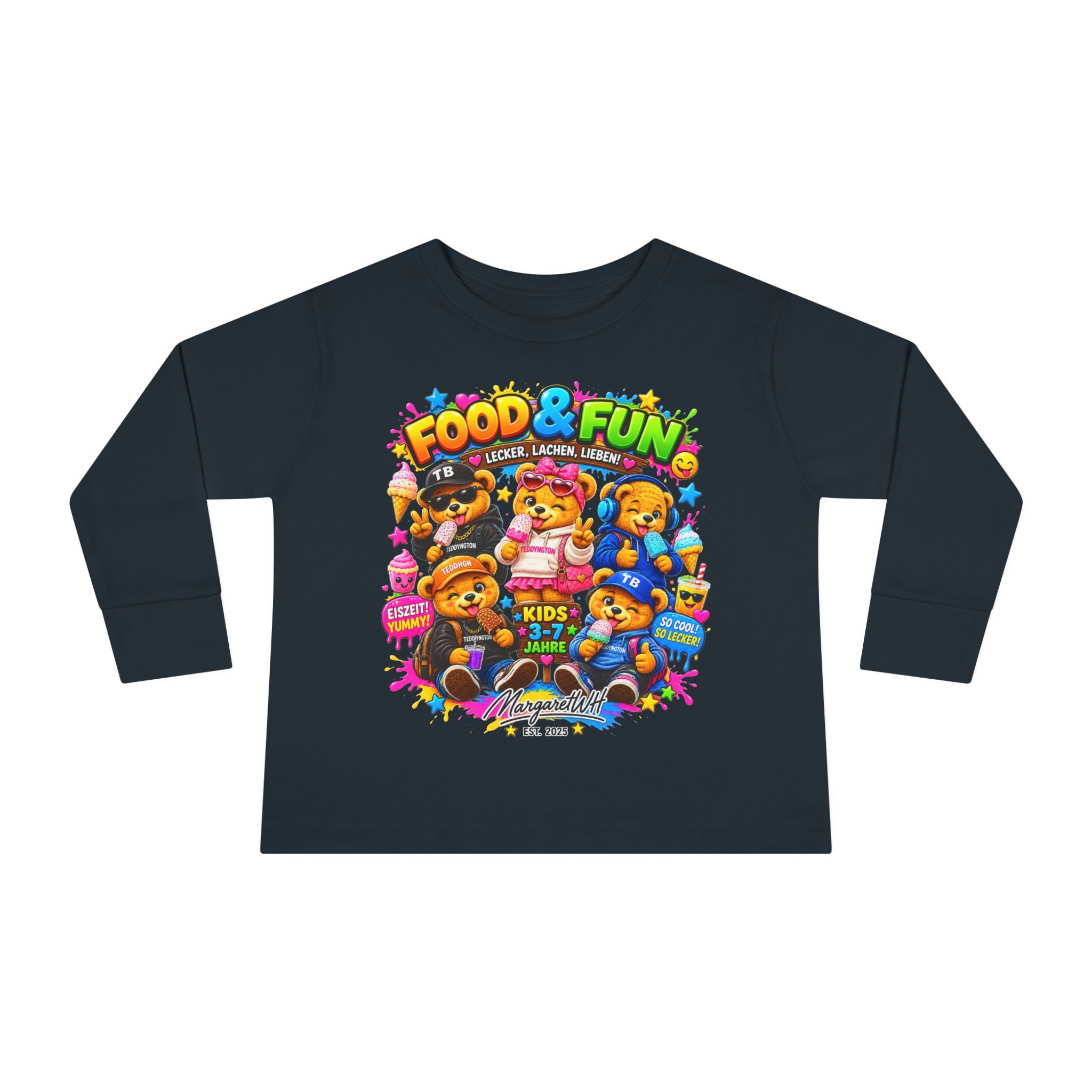 Teddyngton Food & Fun Toddler Shirt