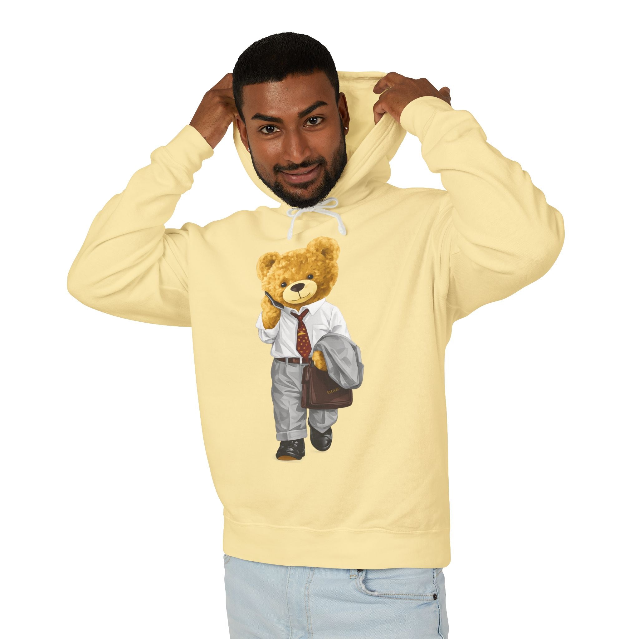 Business Teddy Bear  Hoodie