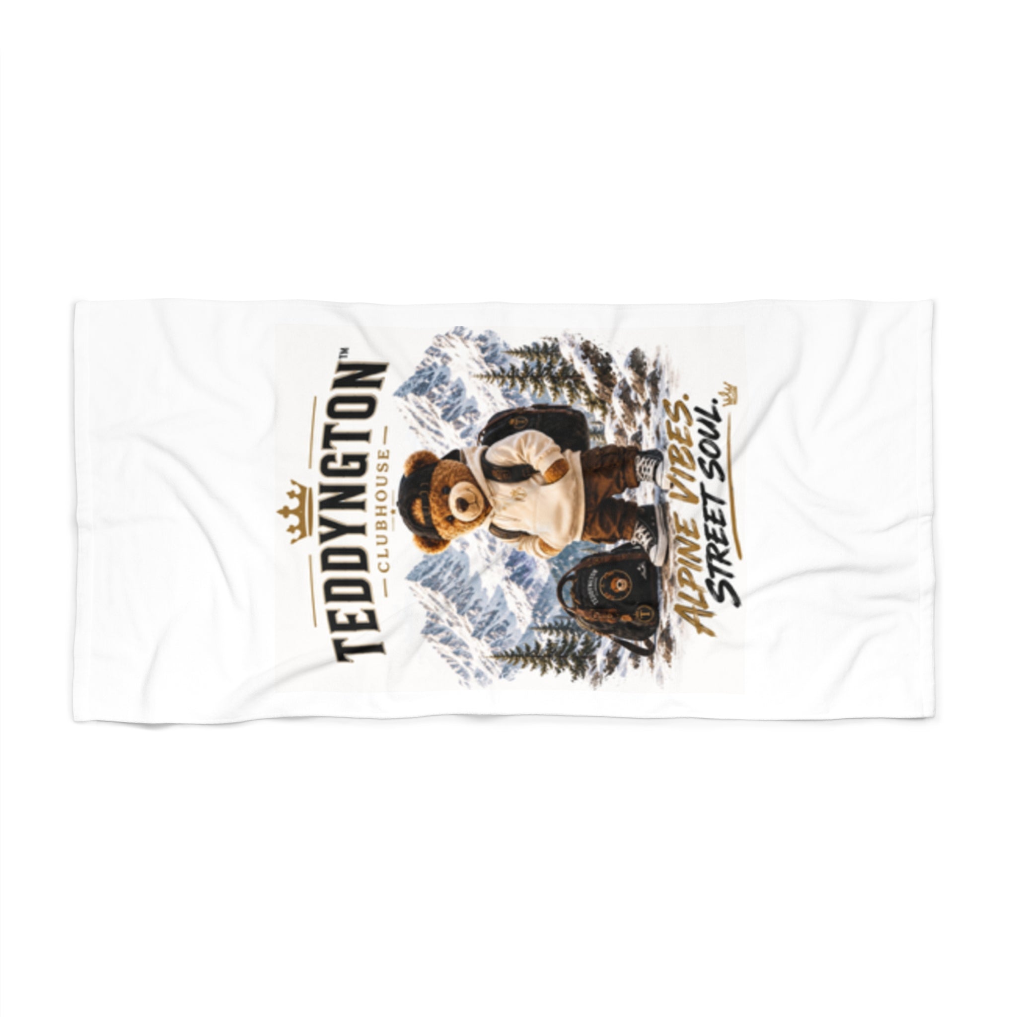Teddyngton Alpine Vibes Beach Towel