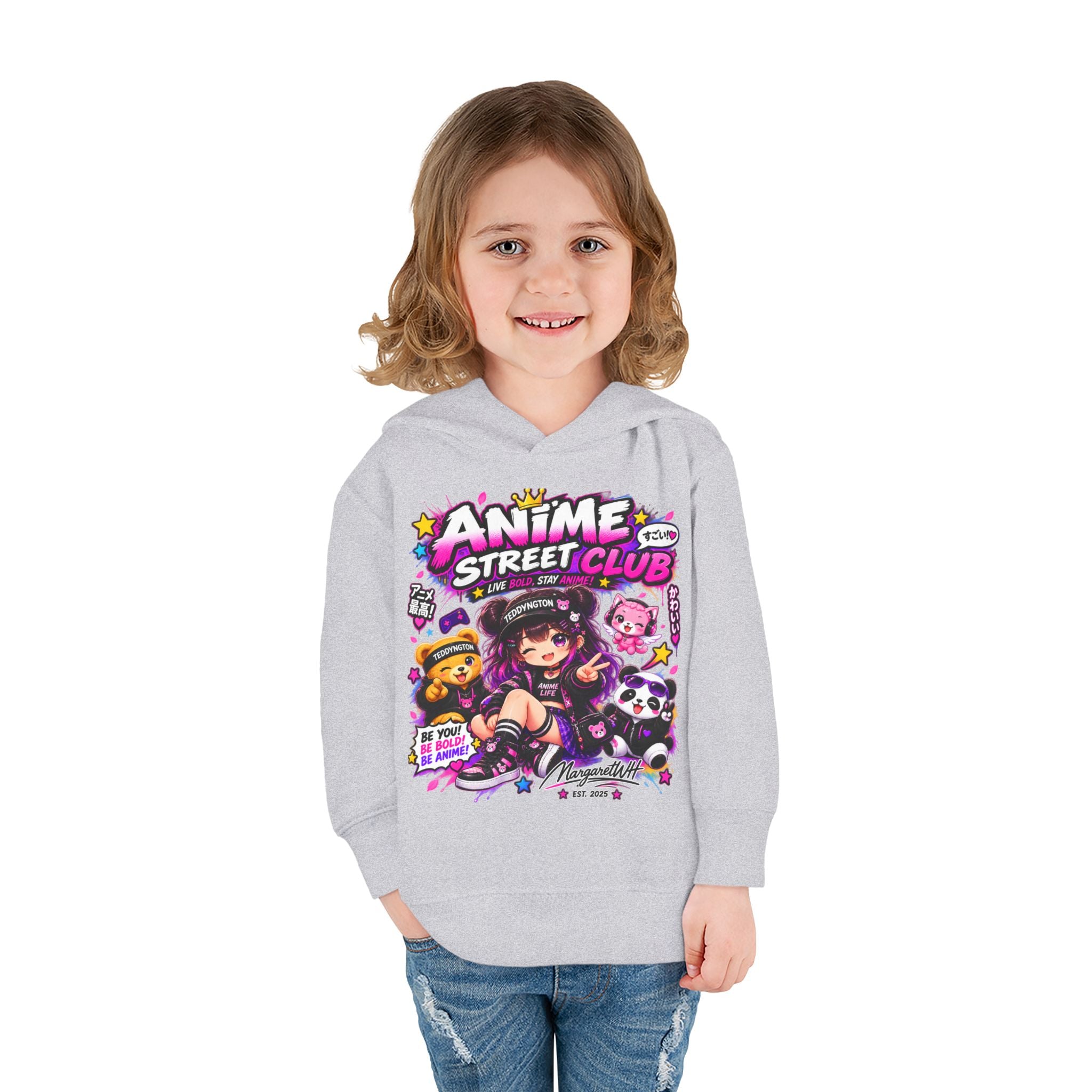 Teddyngton Anime Street Club Kids Hoodie