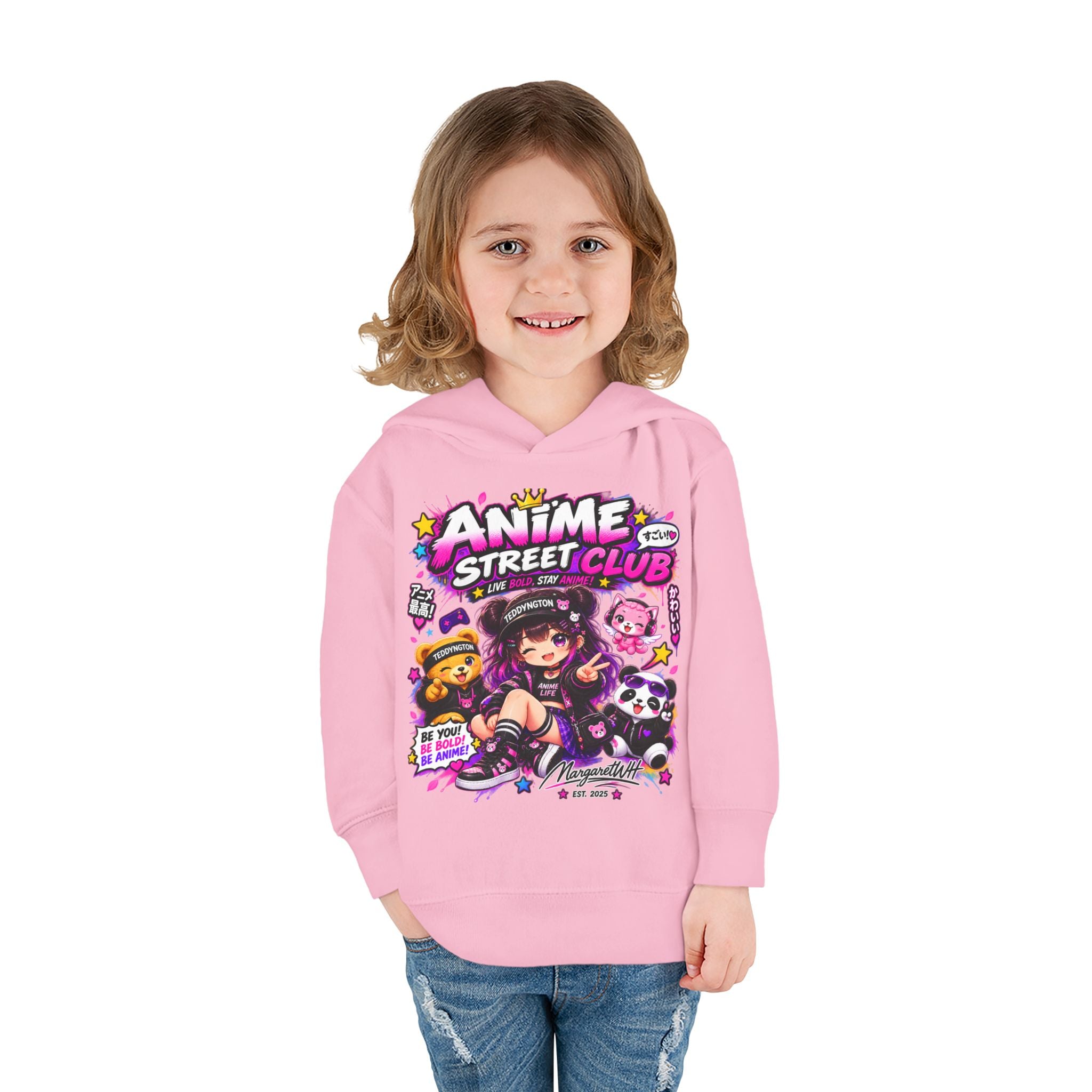 Teddyngton Anime Street Club Kids Hoodie