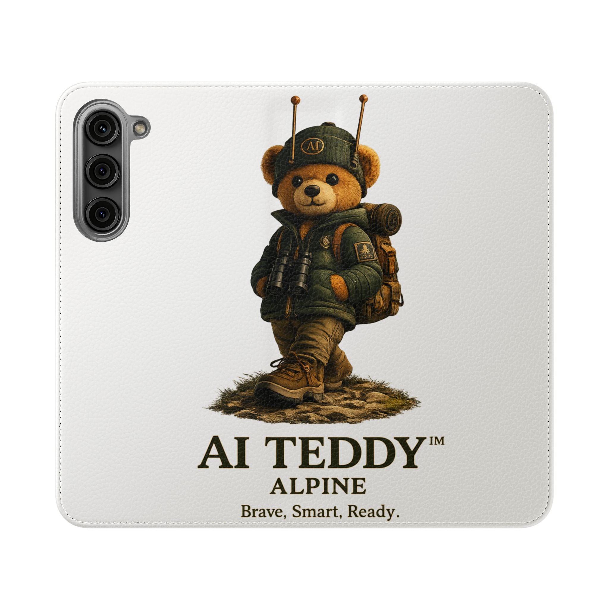 AI Teddy Alpine Wallet Phone Case