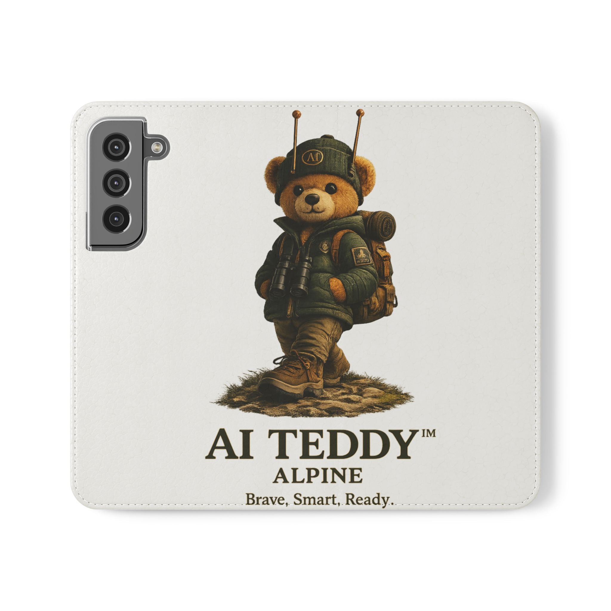 AI Teddy Alpine Wallet Phone Case