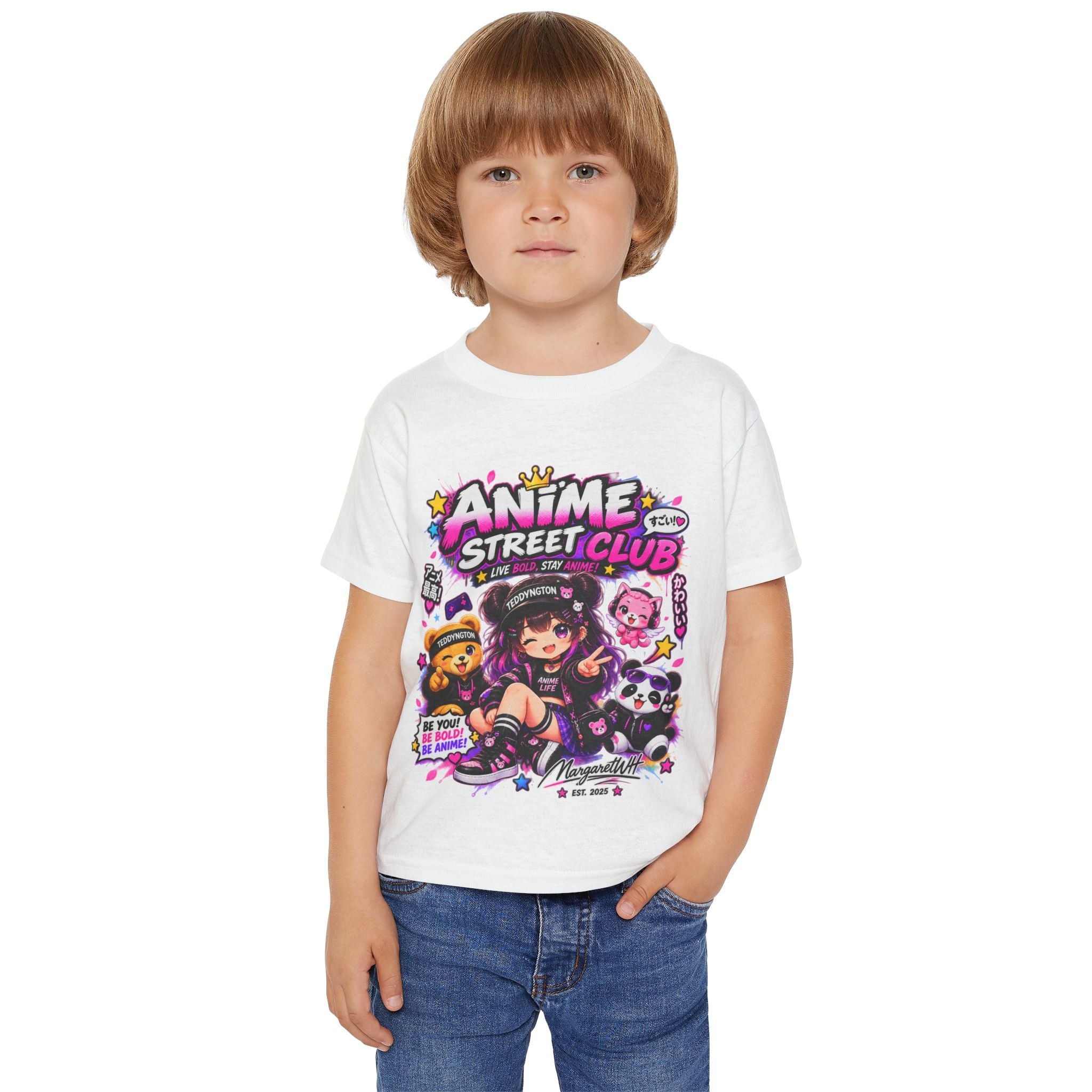 Teddyngton Anime Street Club tee