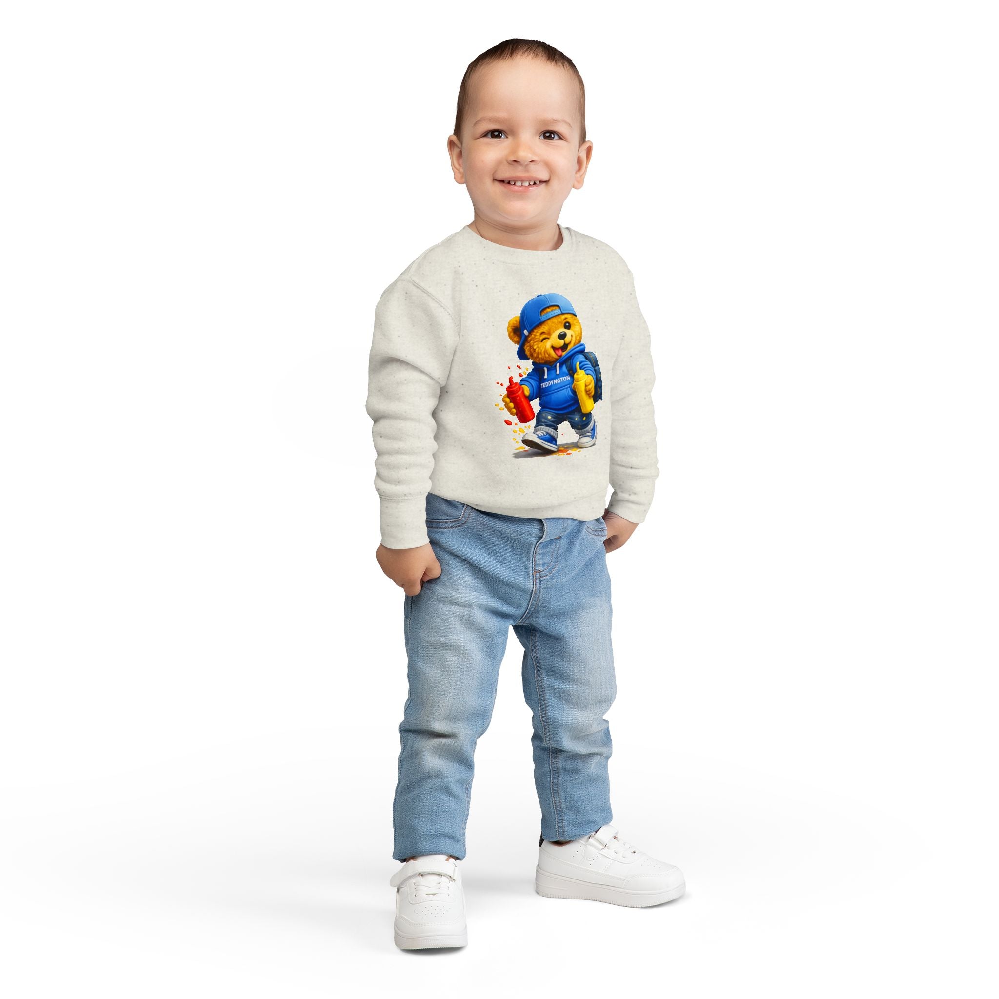 Cute Teddy Bear Toddler Sweatshirt