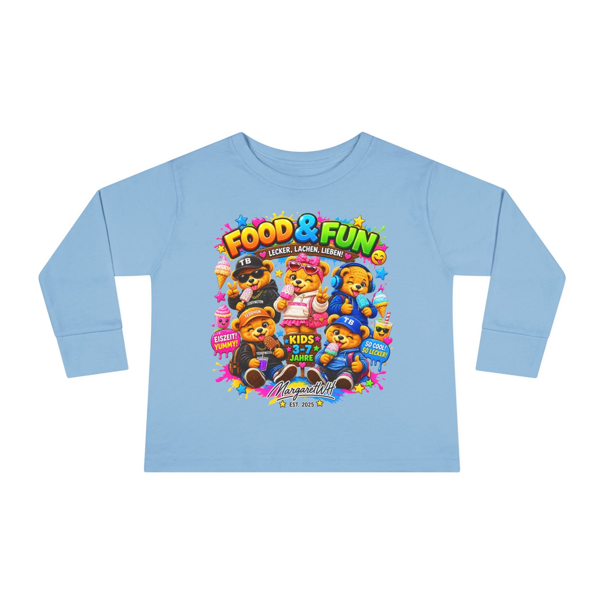 Teddyngton Food & Fun Toddler Shirt