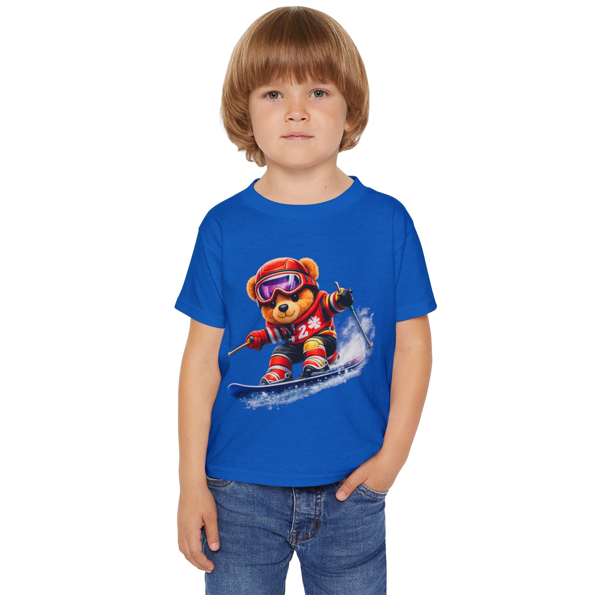 Teddyngton Ski Bear Kids T-Shirt