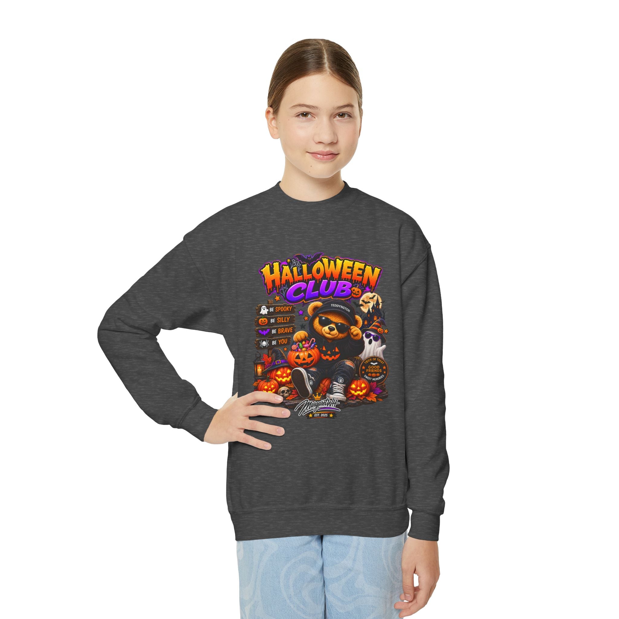 Halloween Club Youth Sweatshirt