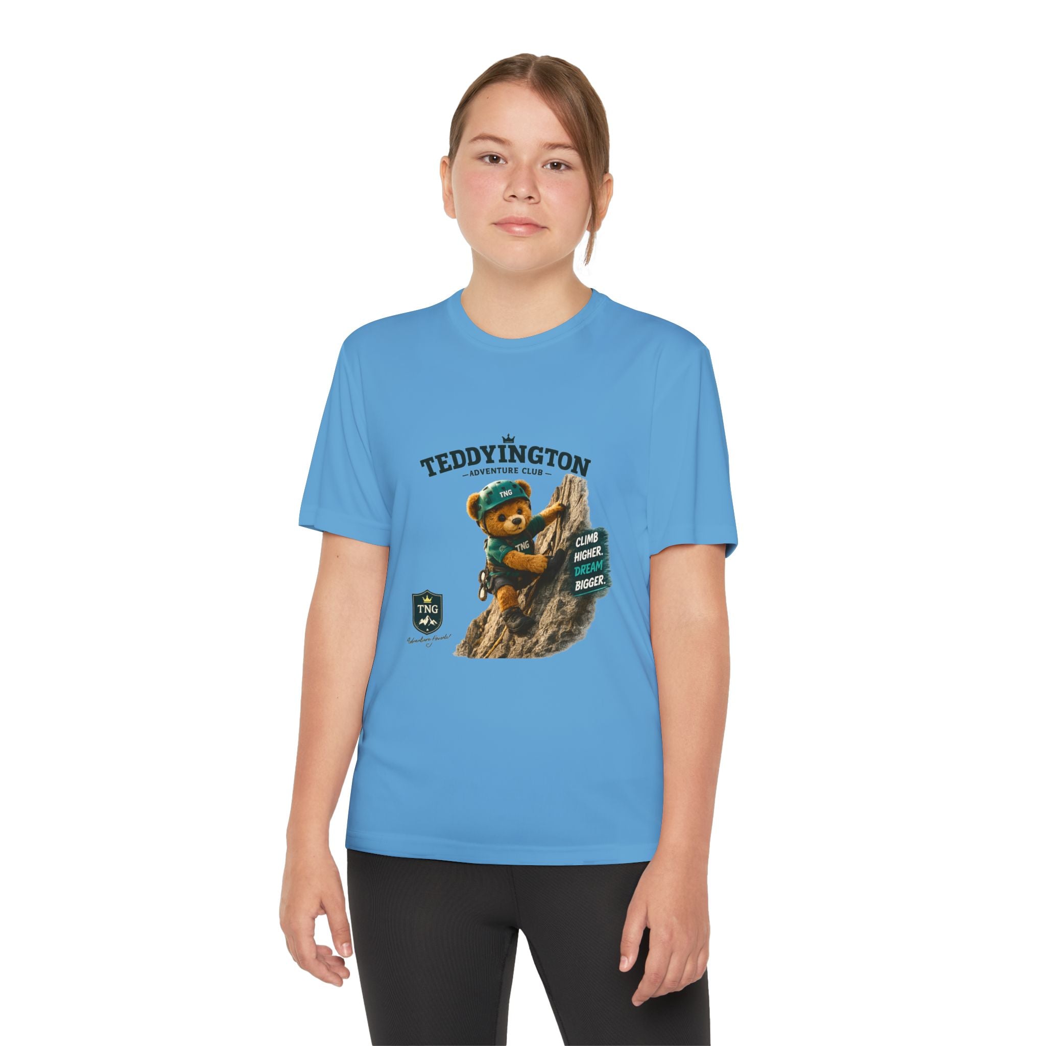 Teddy Bear Mountain Climbing T-Shirt