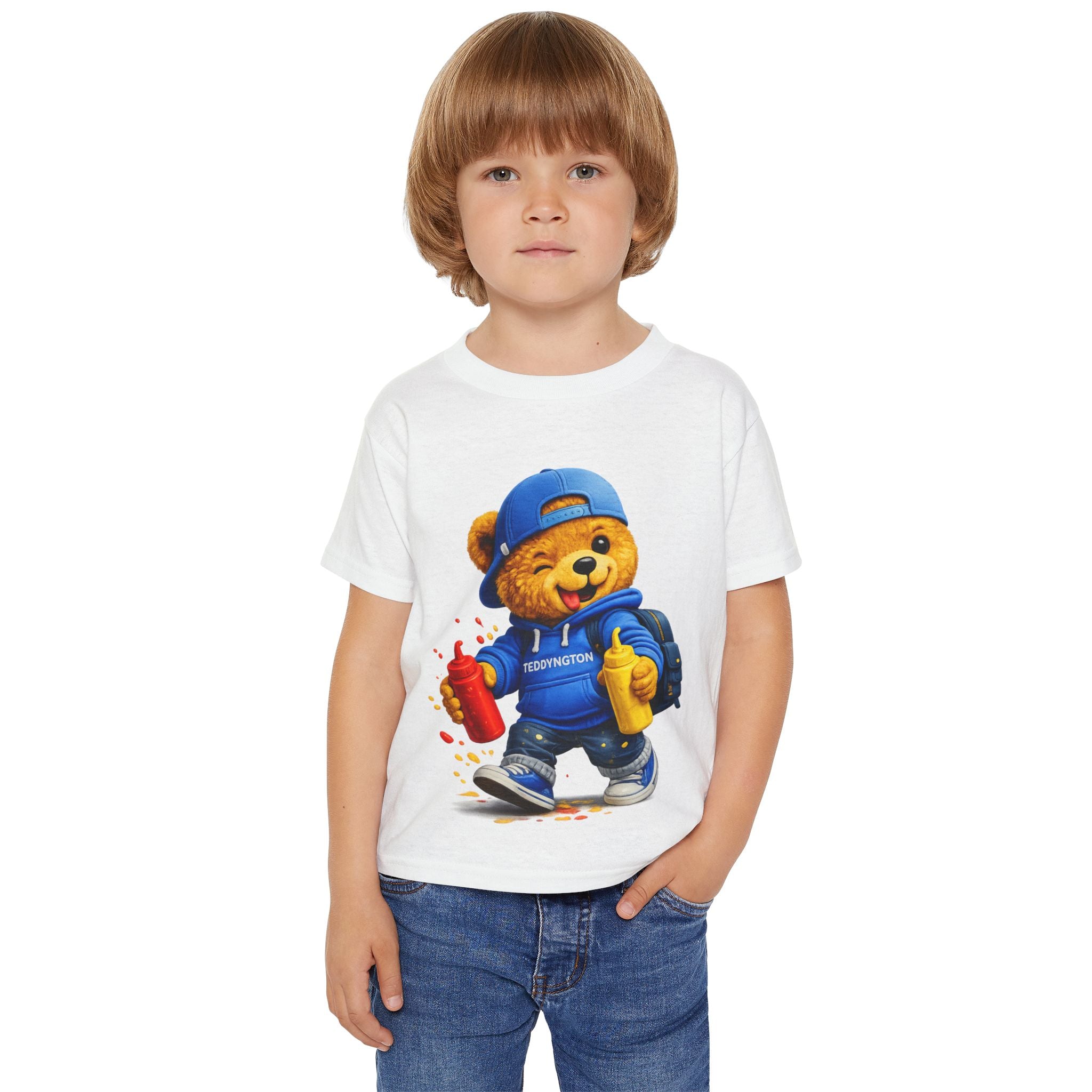 Toddler Graffiti Teddy Bear T-Shirt