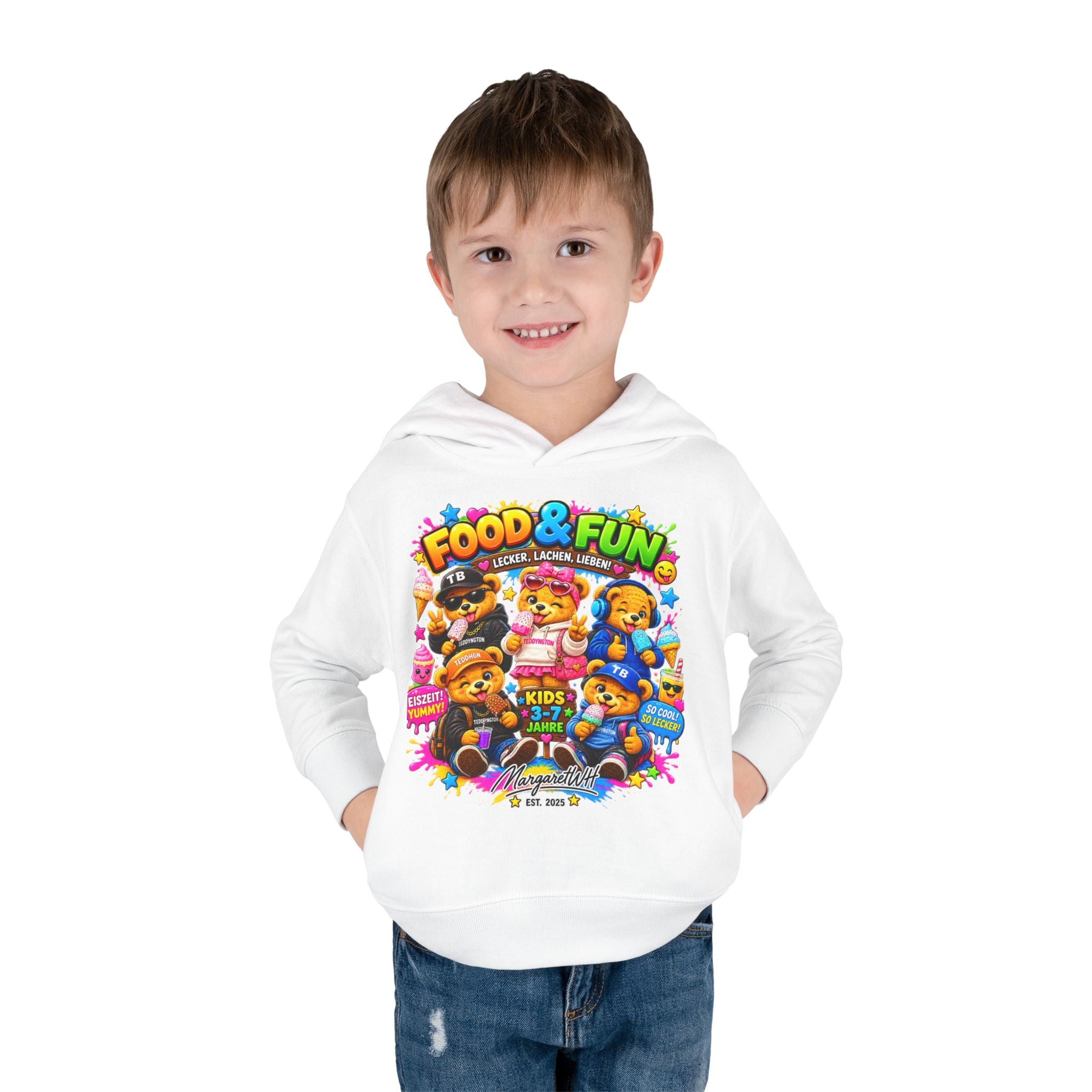 Teddyngton Food & Fun Kids Hoodie