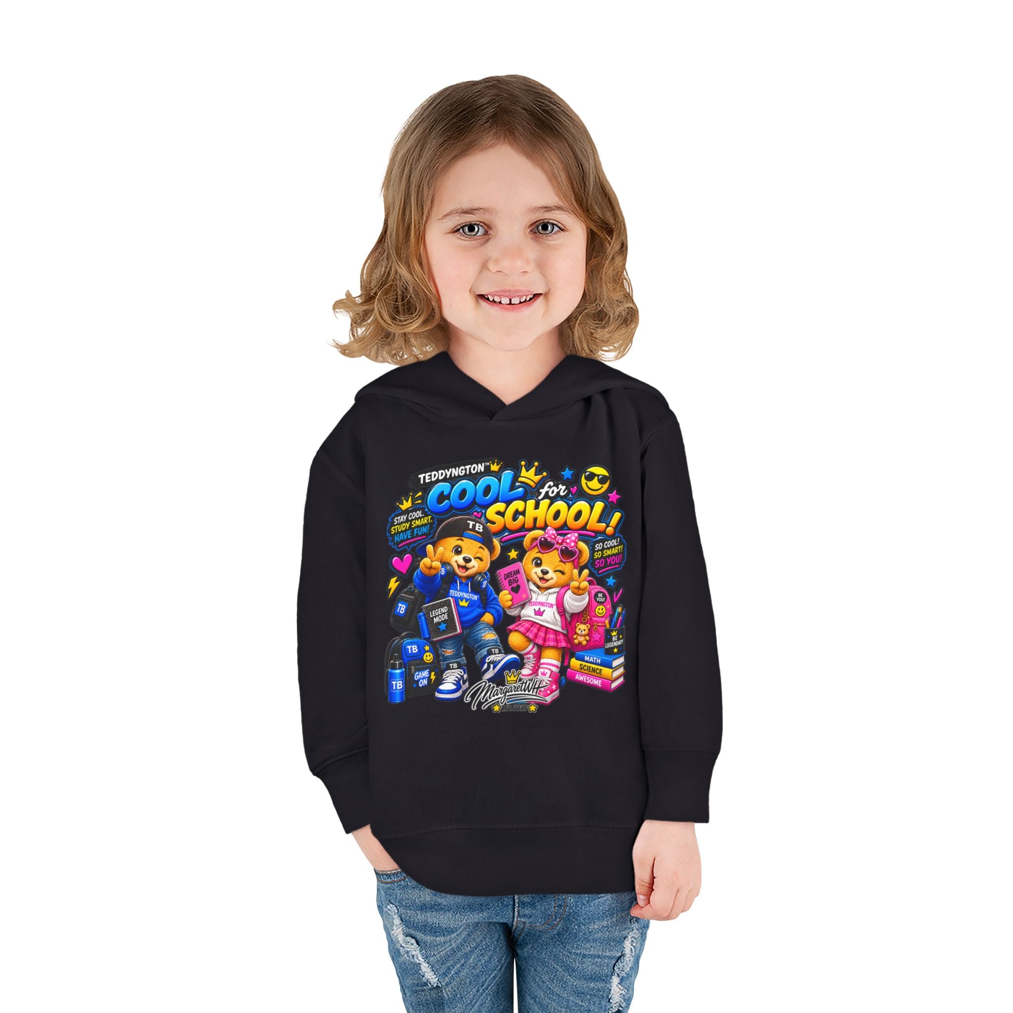 Teddyngton Cool for School Kids Hoodie