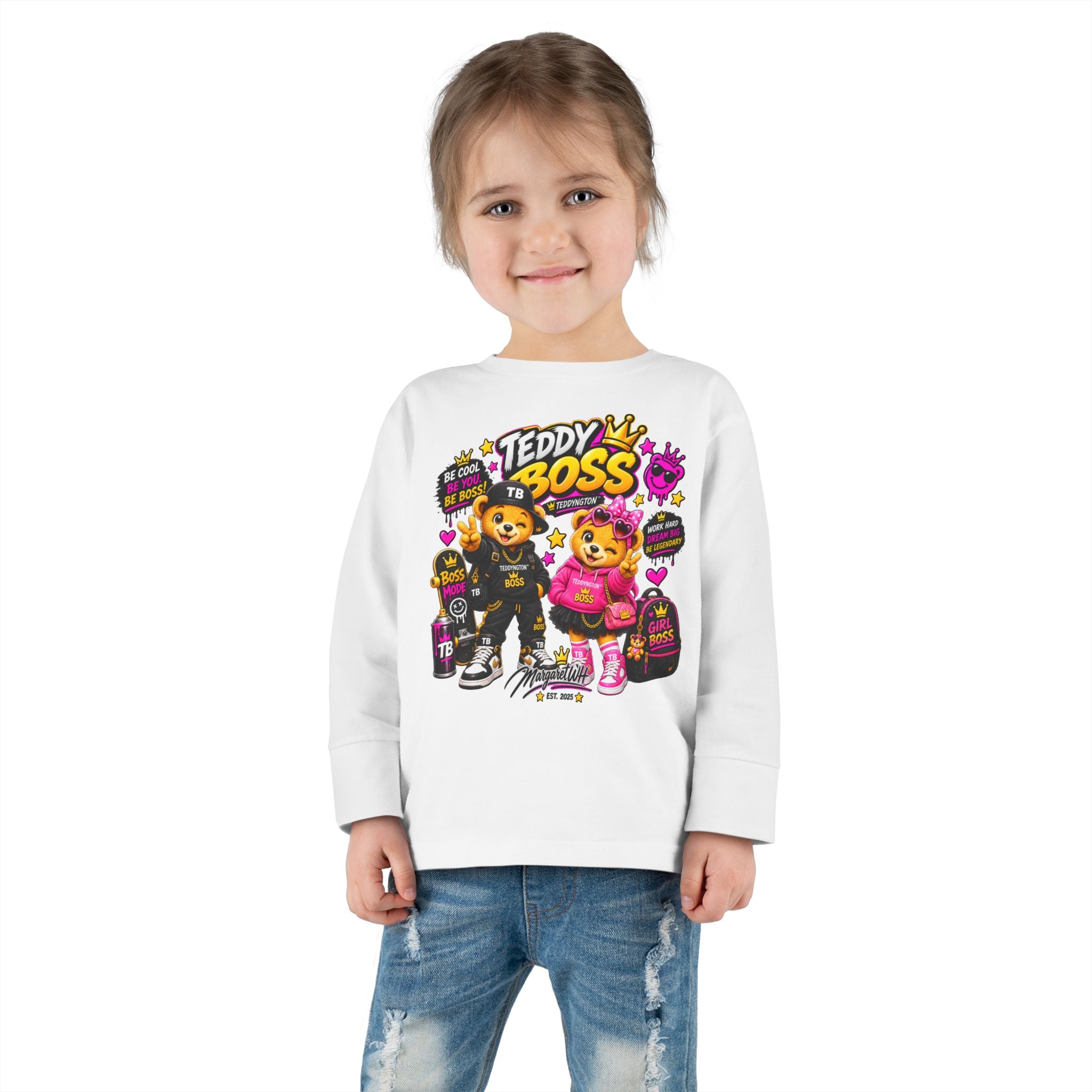 Teddy Boss Kids Long Sleeve Shirt