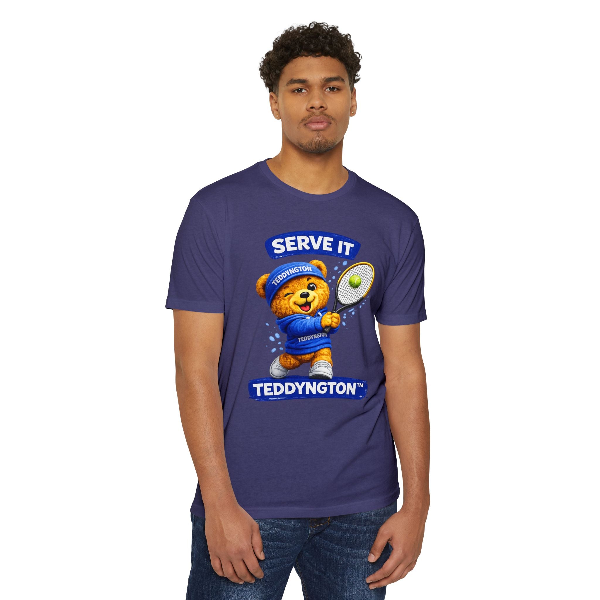 Serve It Teddington Tennis Bear T-Shirt