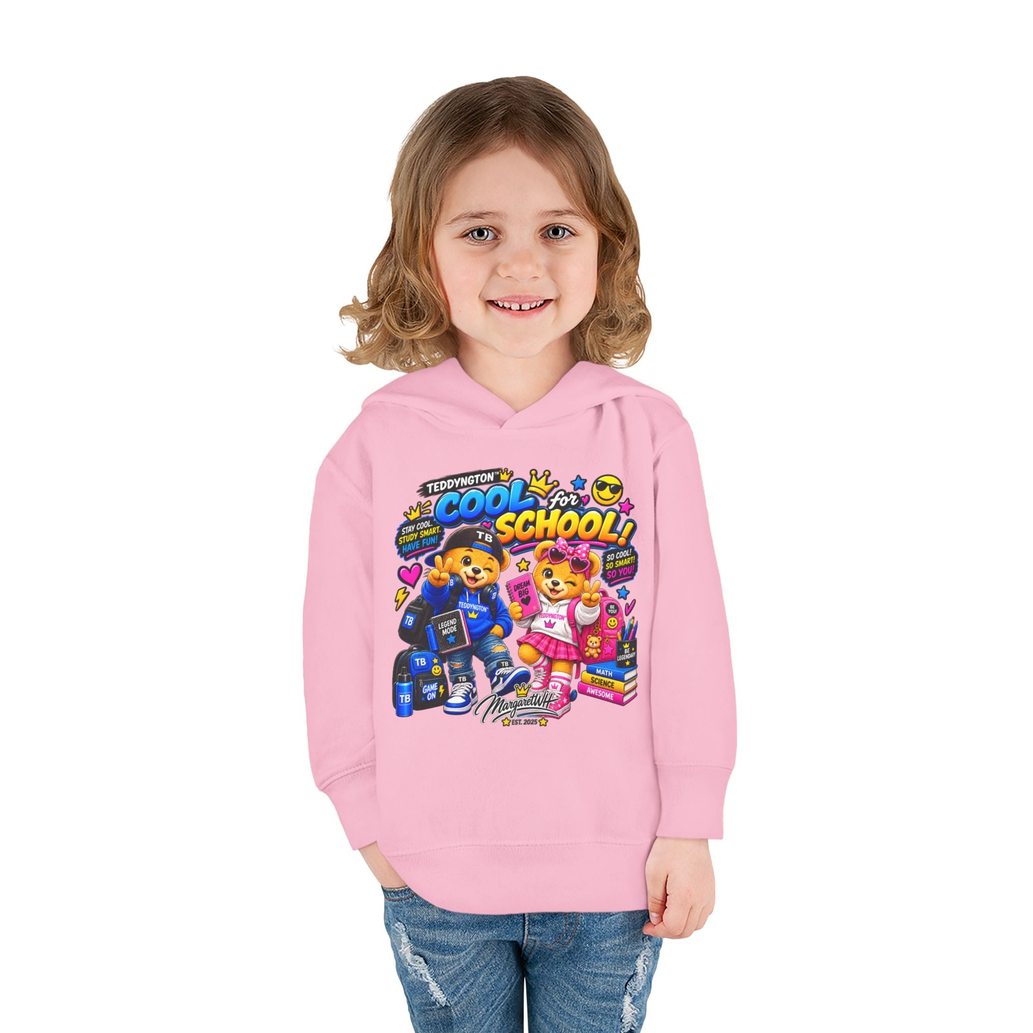 Teddyngton Cool for School Kids Hoodie