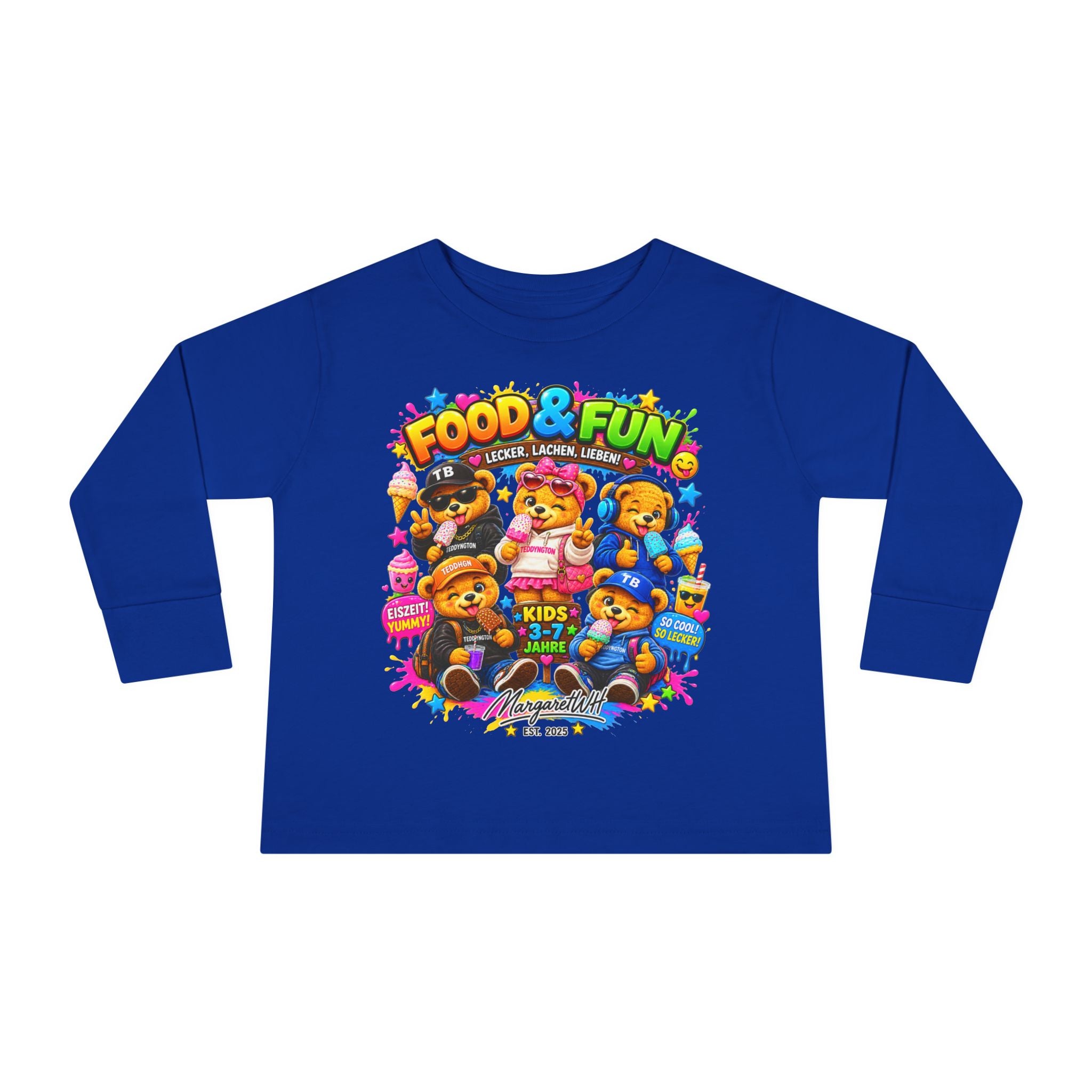Teddyngton Food & Fun Toddler Shirt