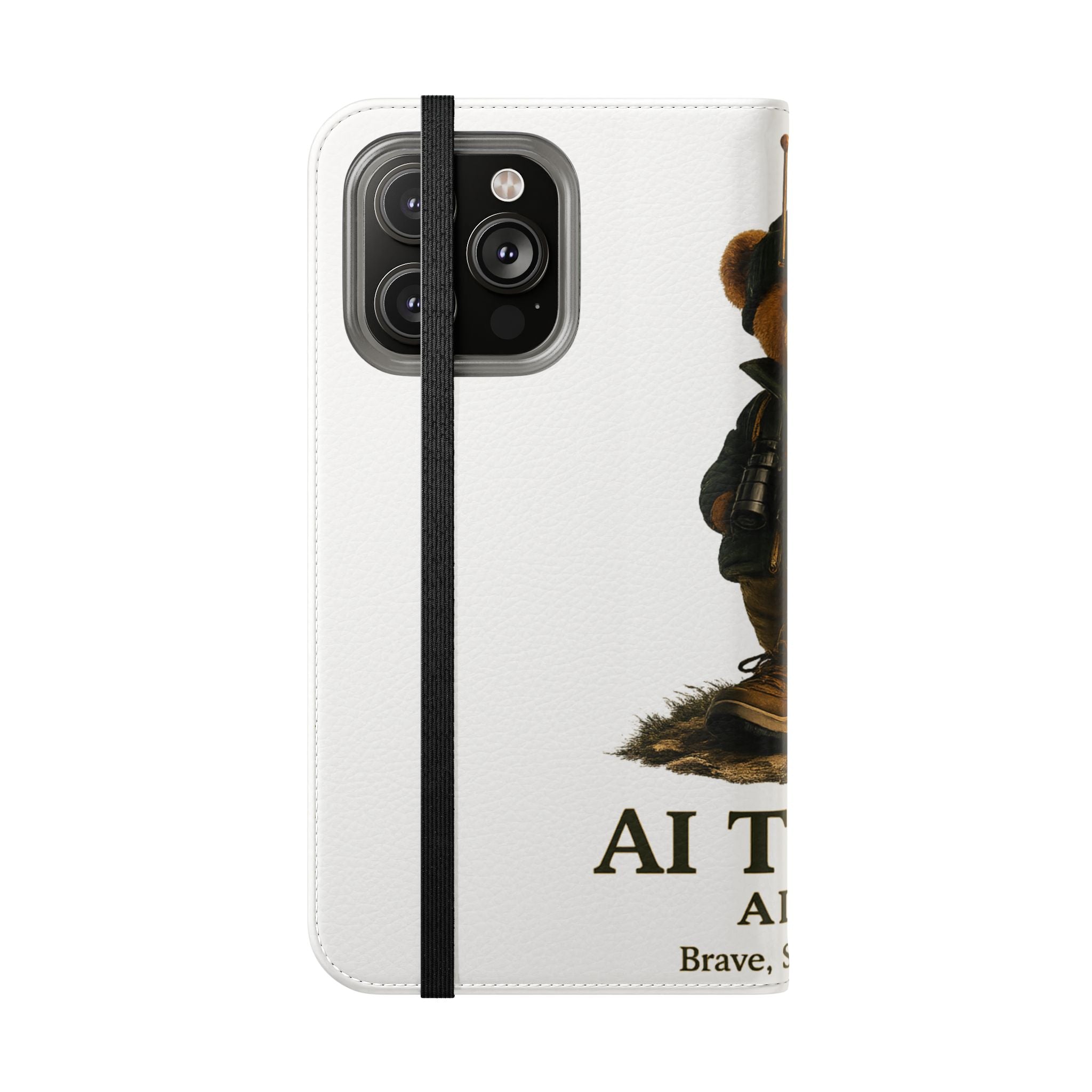 AI Teddy Alpine Wallet Phone Case