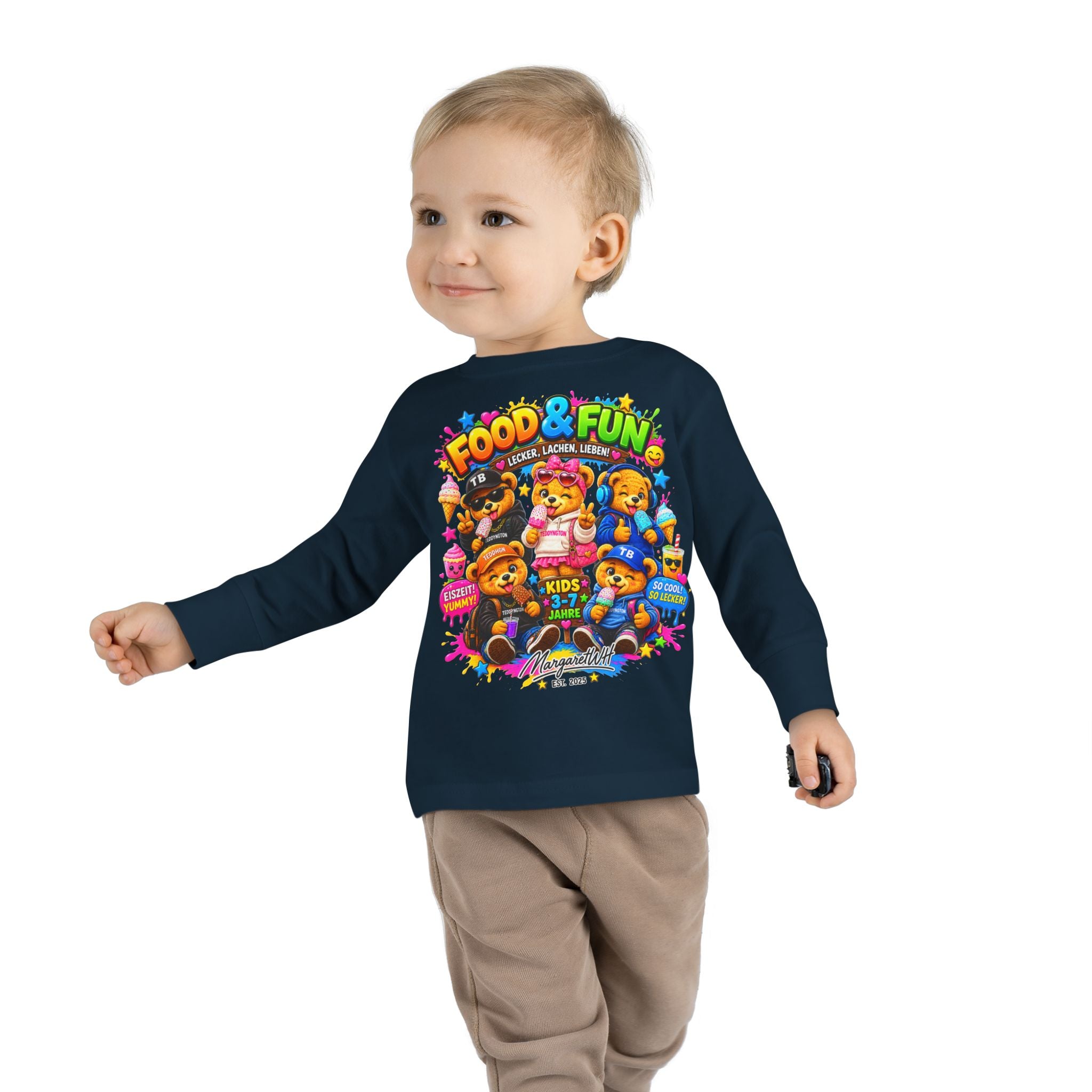 Teddyngton Food & Fun Toddler Shirt