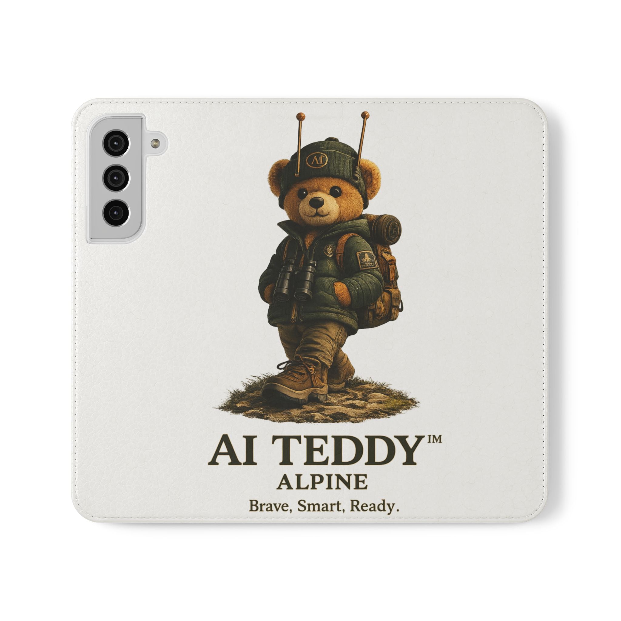 AI Teddy Alpine Wallet Phone Case