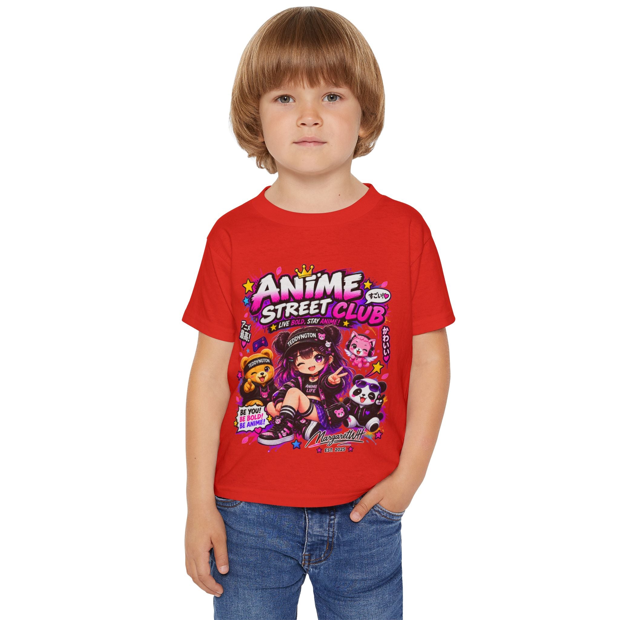 Teddyngton Anime Street Club tee