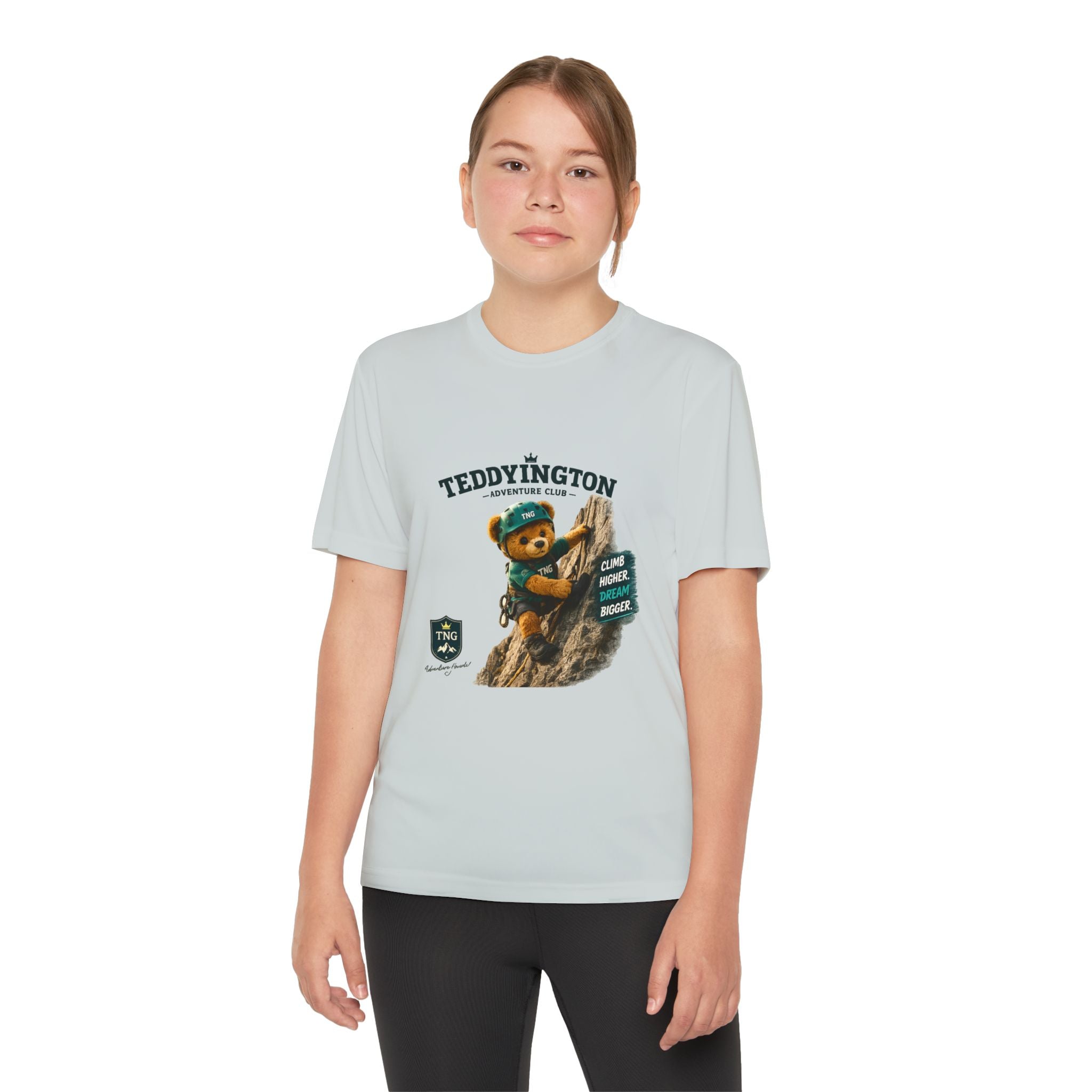 Teddy Bear Mountain Climbing T-Shirt