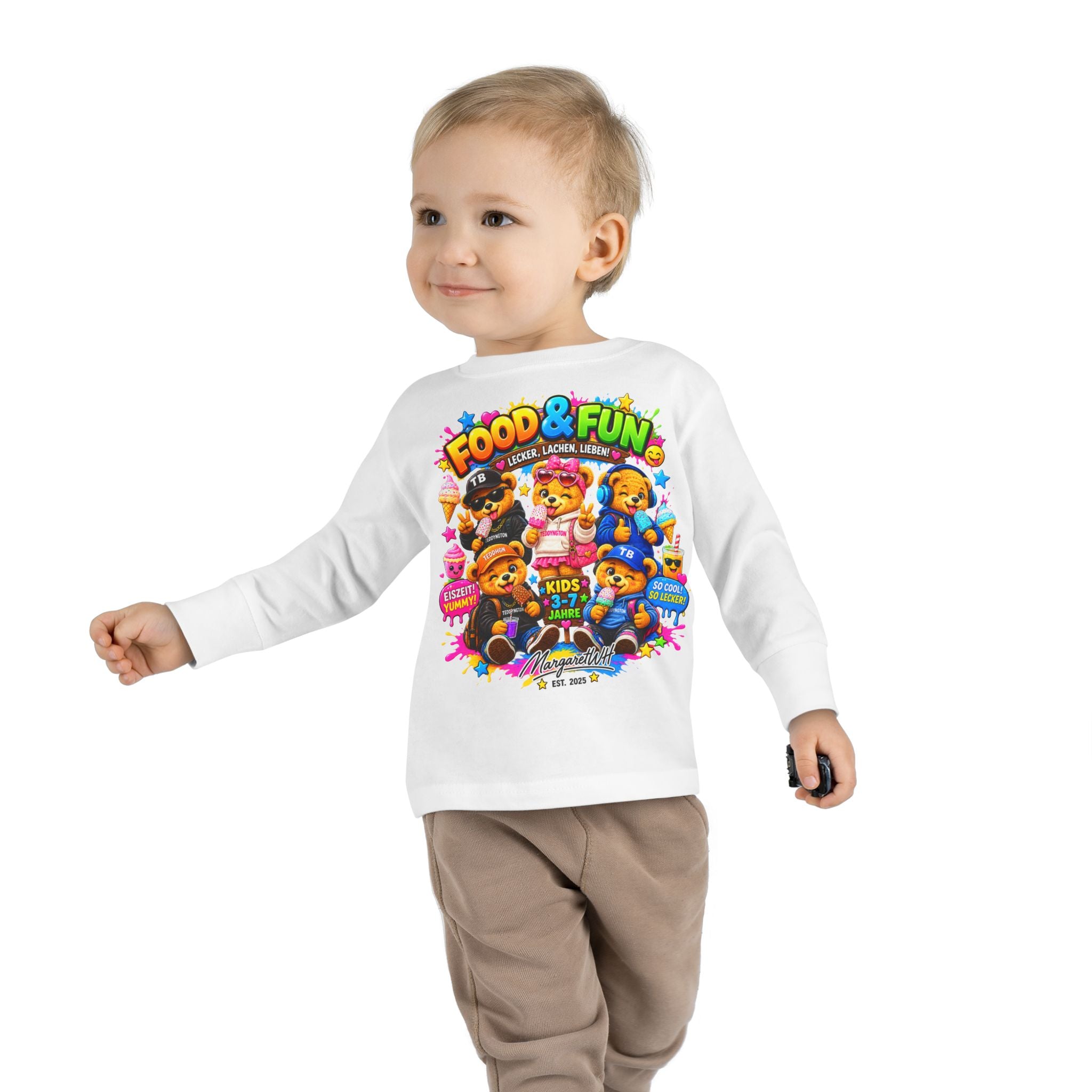 Teddyngton Food & Fun Toddler Shirt