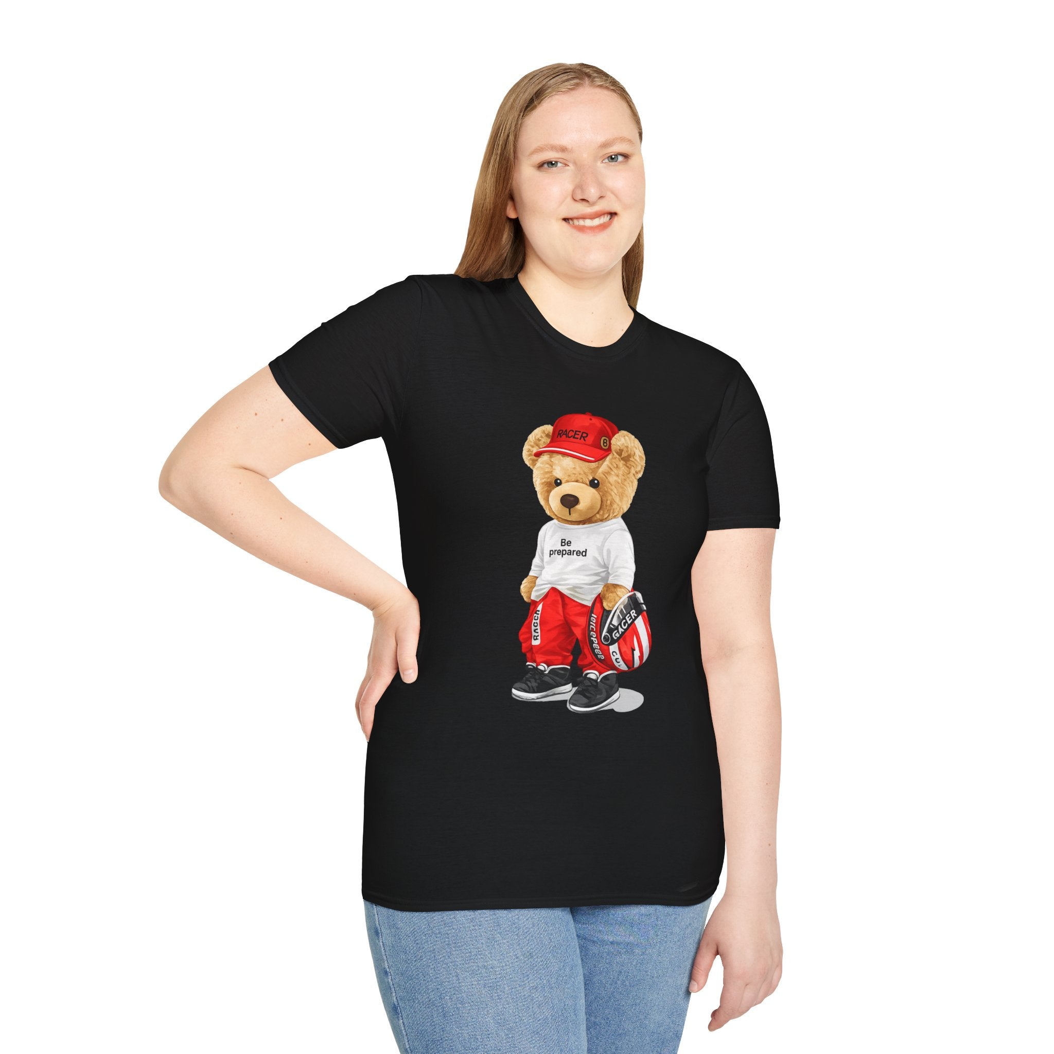 Cute Racing Teddy Bear T-Shirt