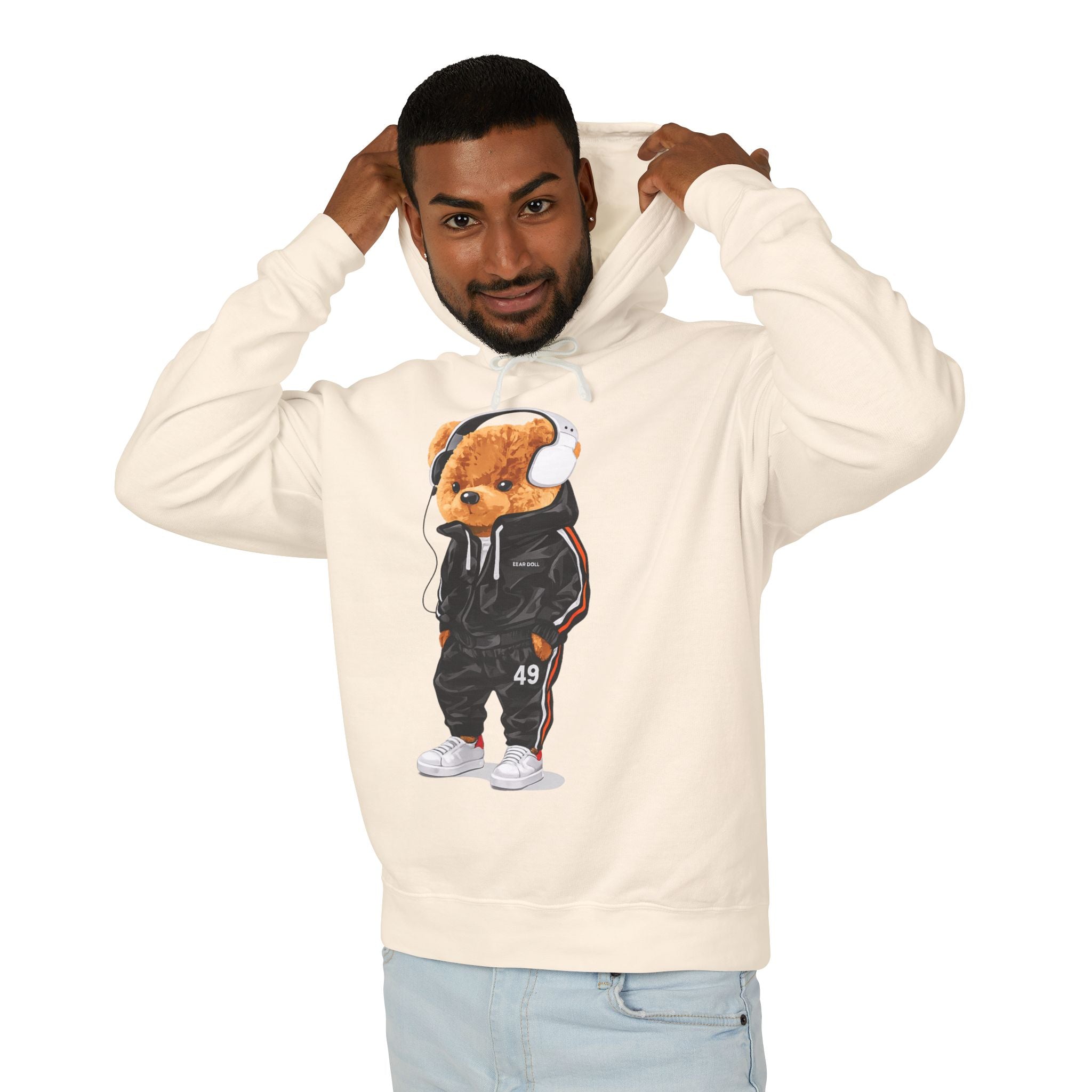 Unisex Lightweight Hooded Sweatshirt