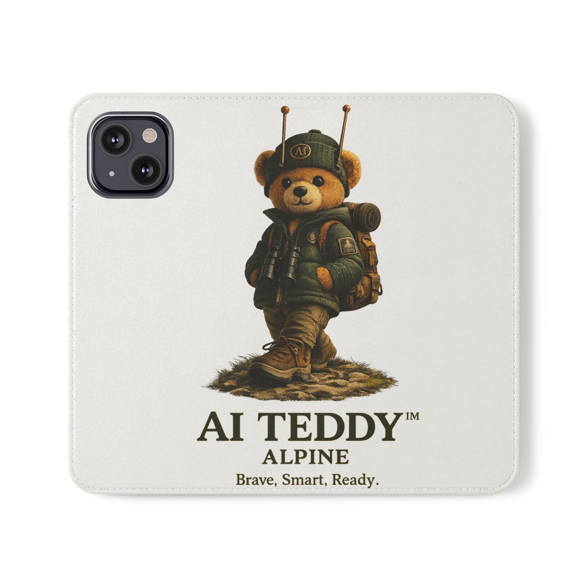 AI Teddy Alpine Wallet Phone Case