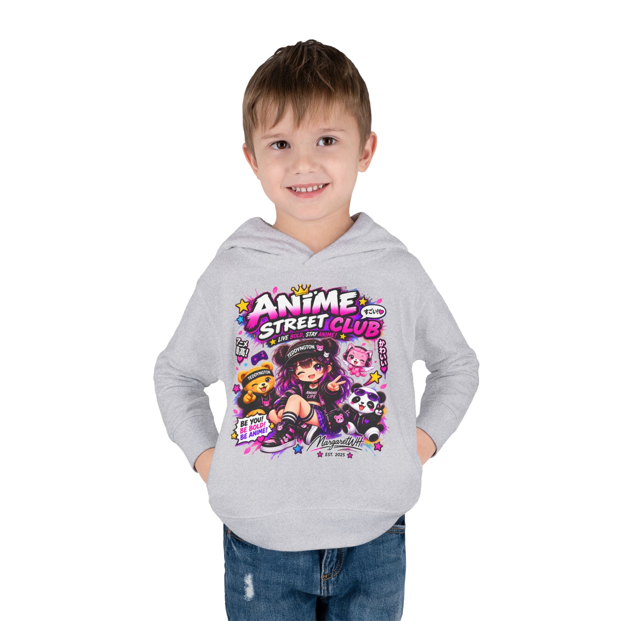 Teddyngton Anime Street Club Kids Hoodie