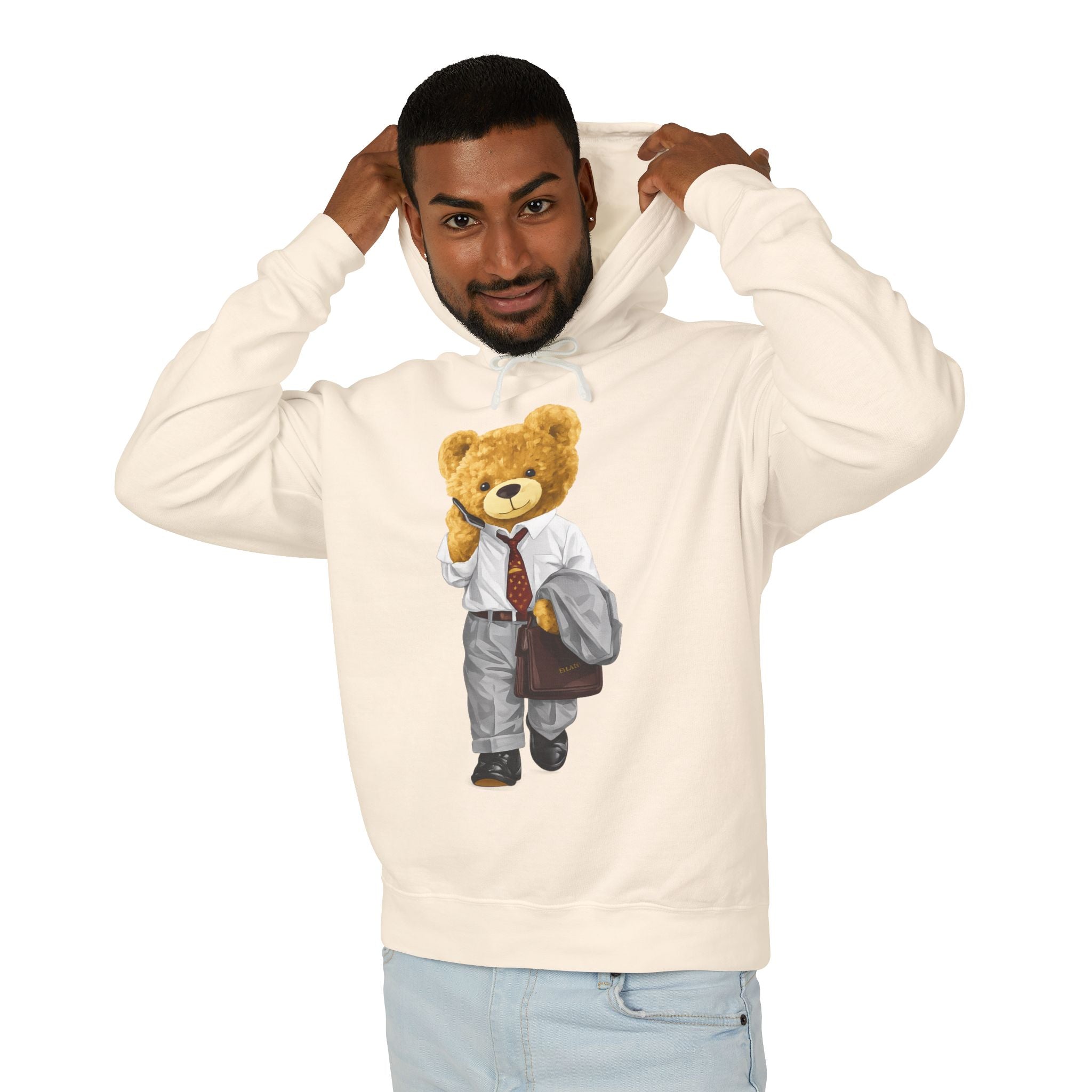 Business Teddy Bear  Hoodie