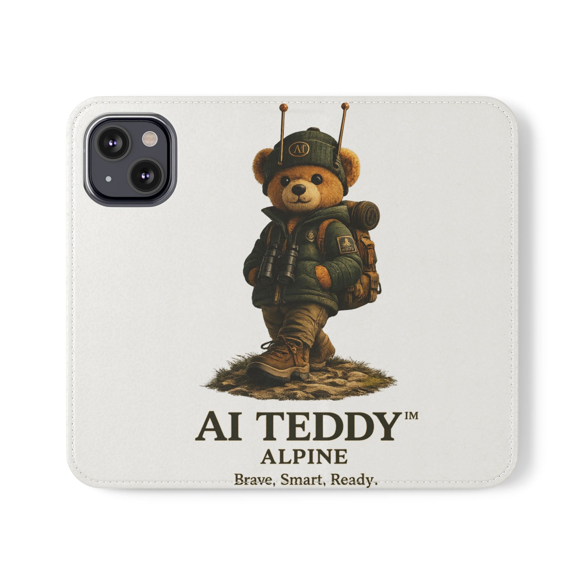 AI Teddy Alpine Wallet Phone Case