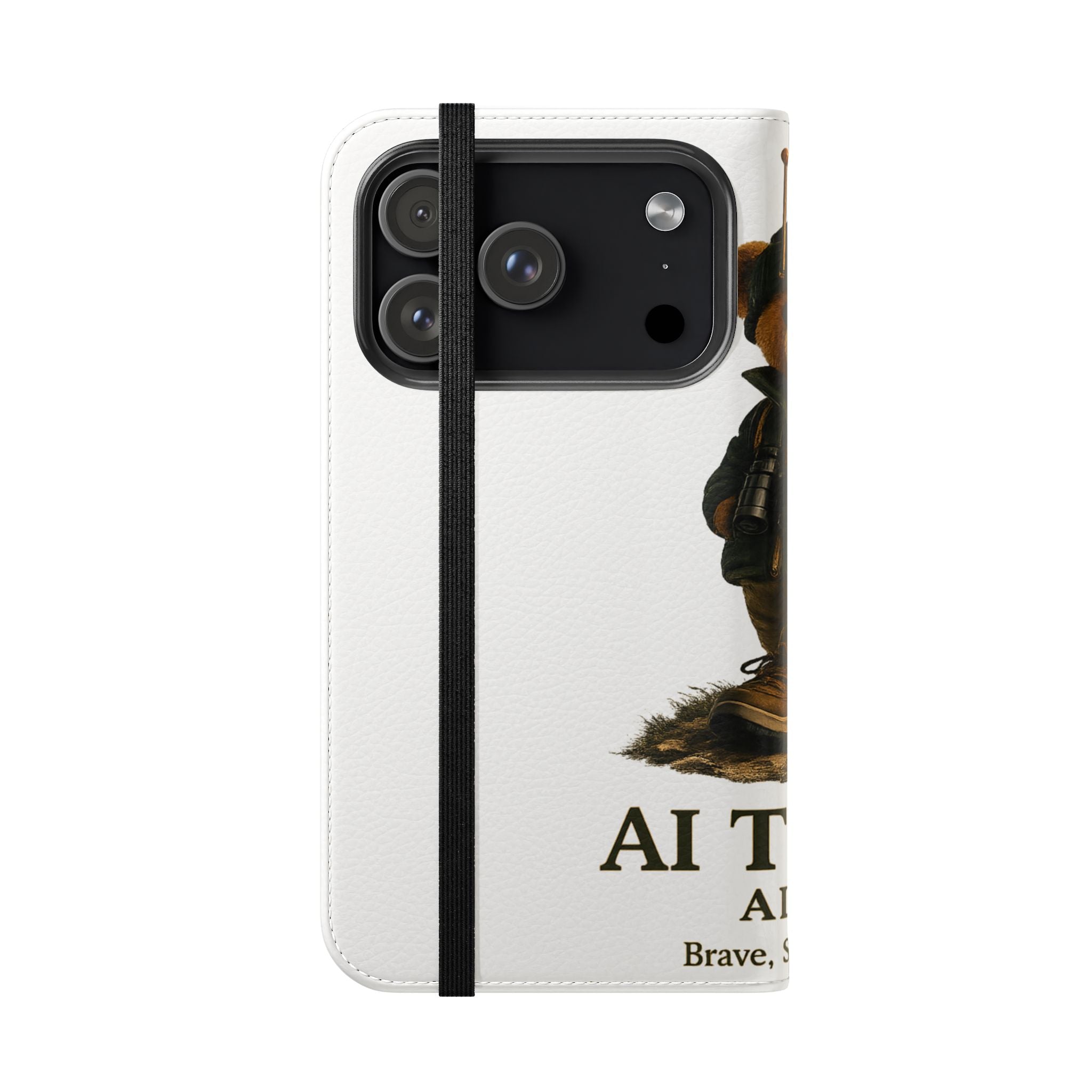 AI Teddy Alpine Wallet Phone Case
