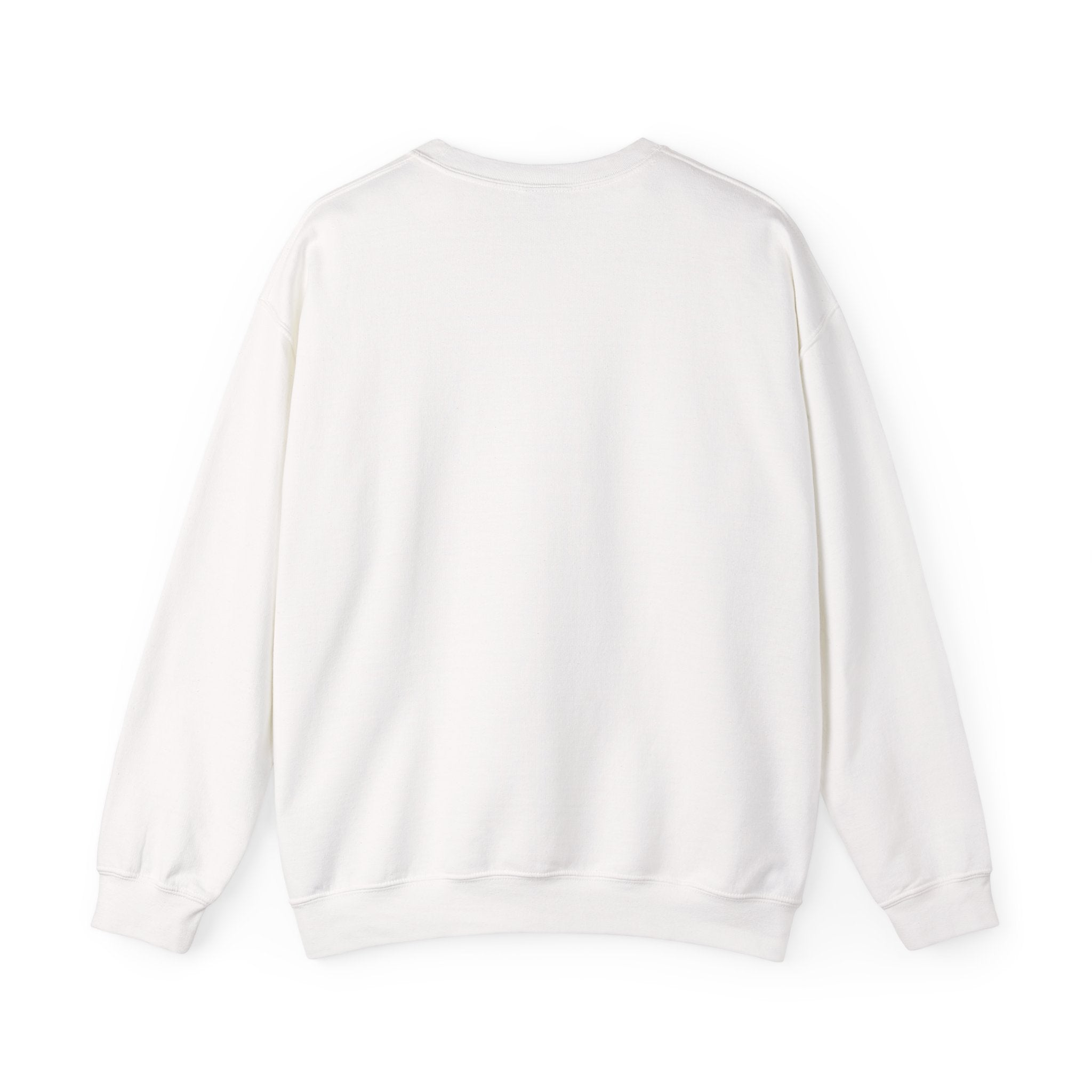 Crewneck Sweatshirt — Teddy Bear with Beanie & Phone Graphic