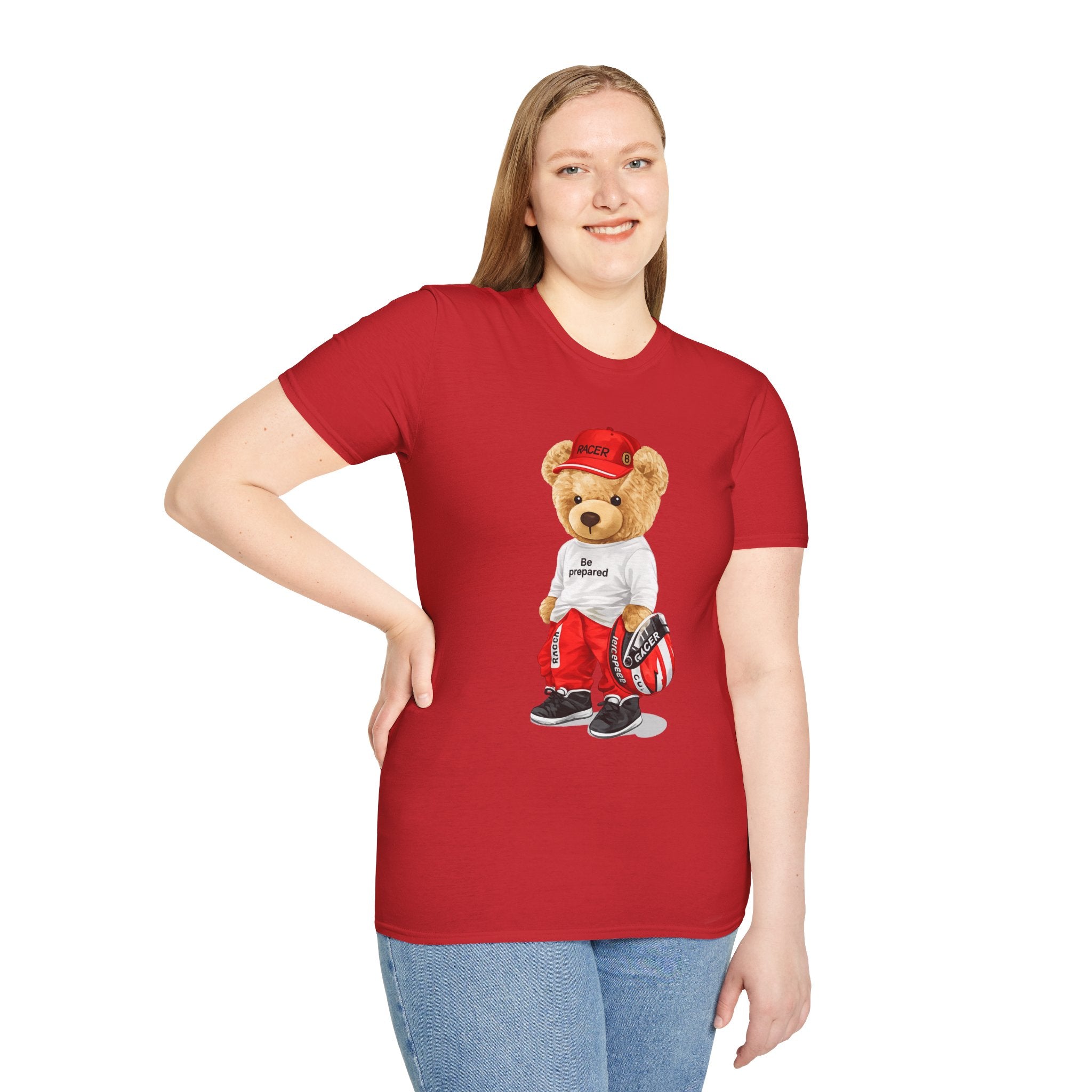 Cute Racing Teddy Bear T-Shirt