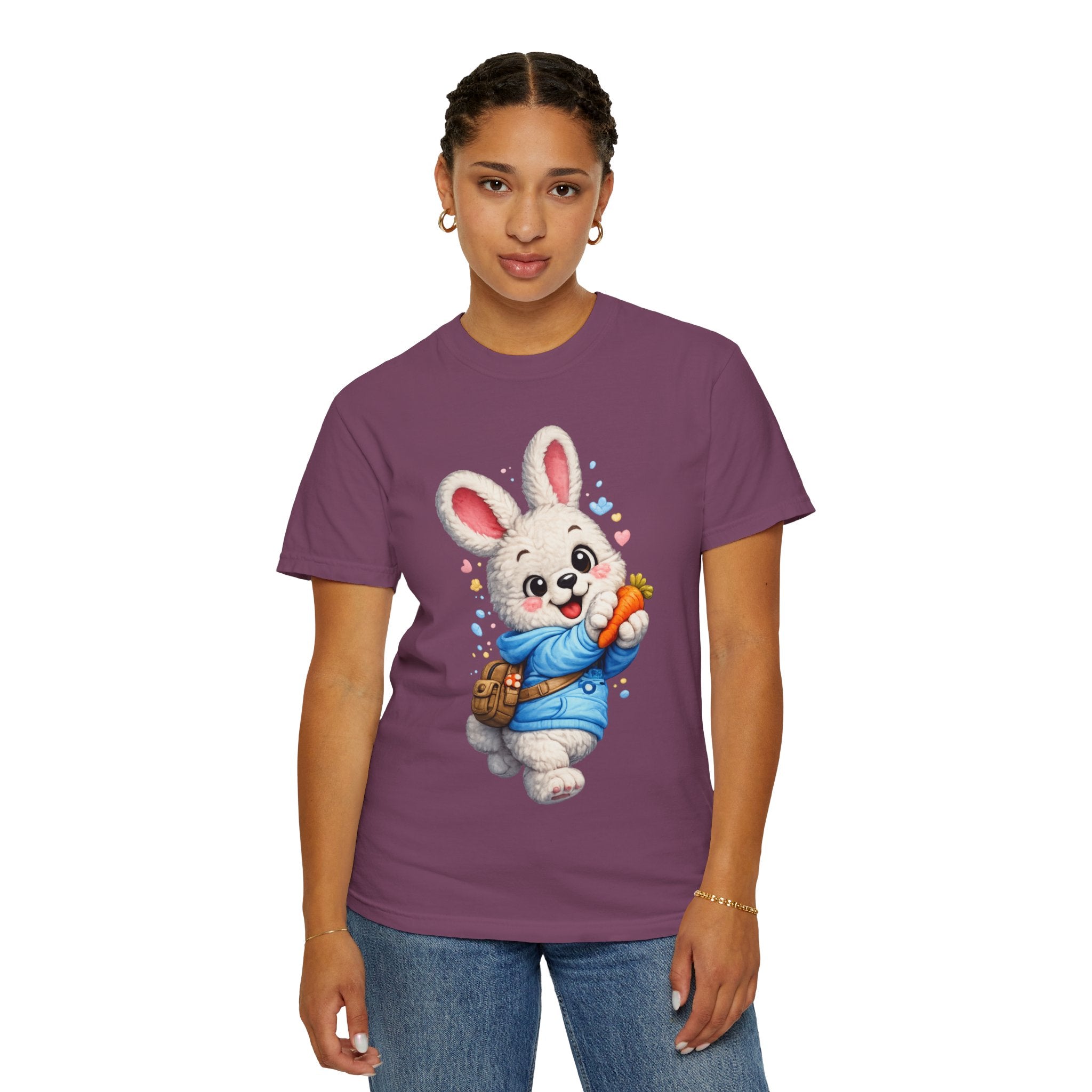 Cute Bunny with Carrot T-Shirt