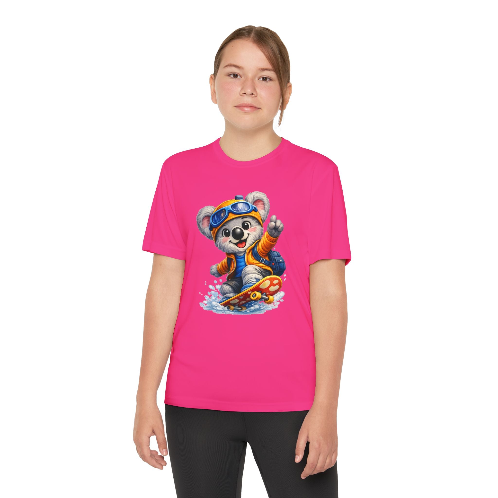 Cute Skateboarding Koala T-Shirt