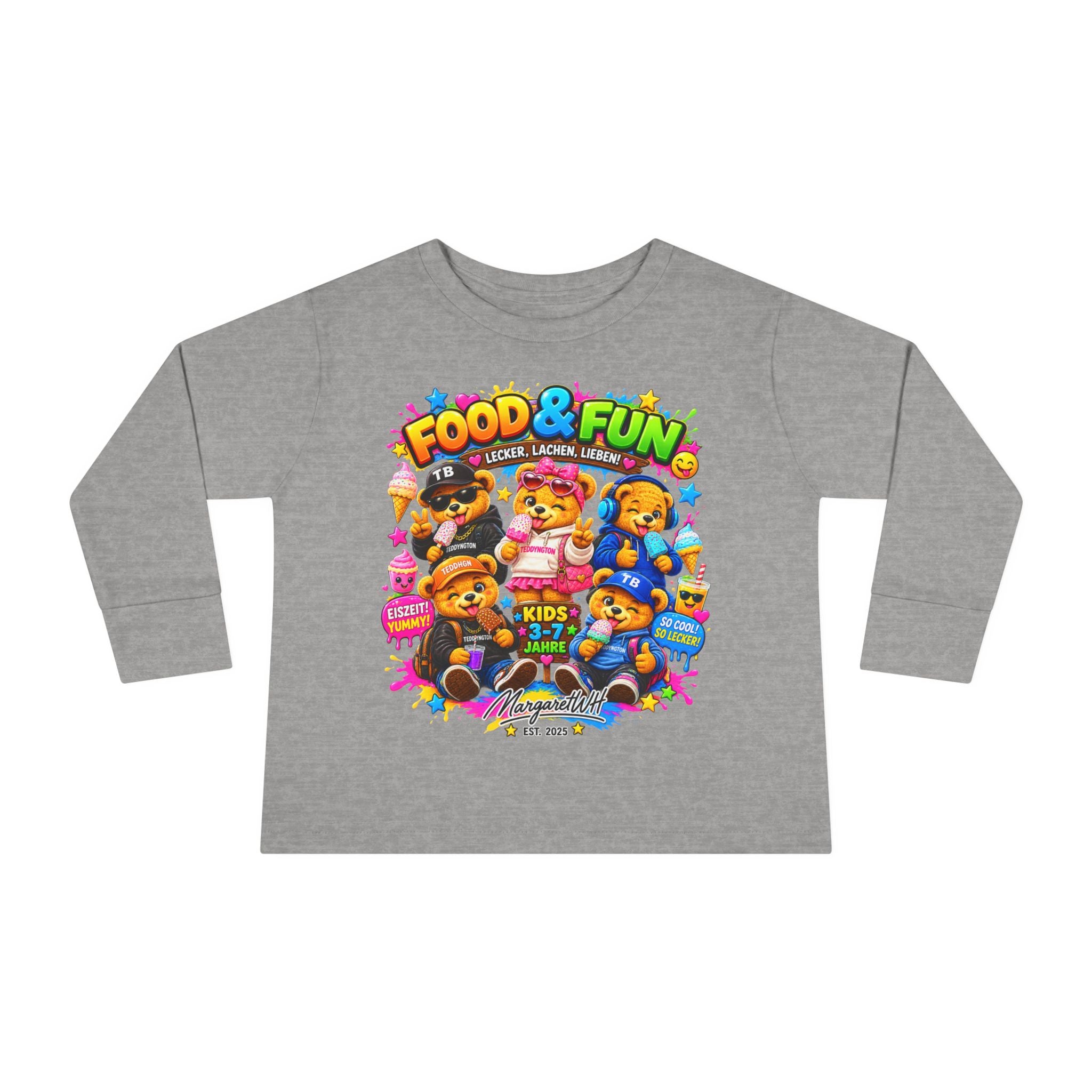 Teddyngton Food & Fun Toddler Shirt