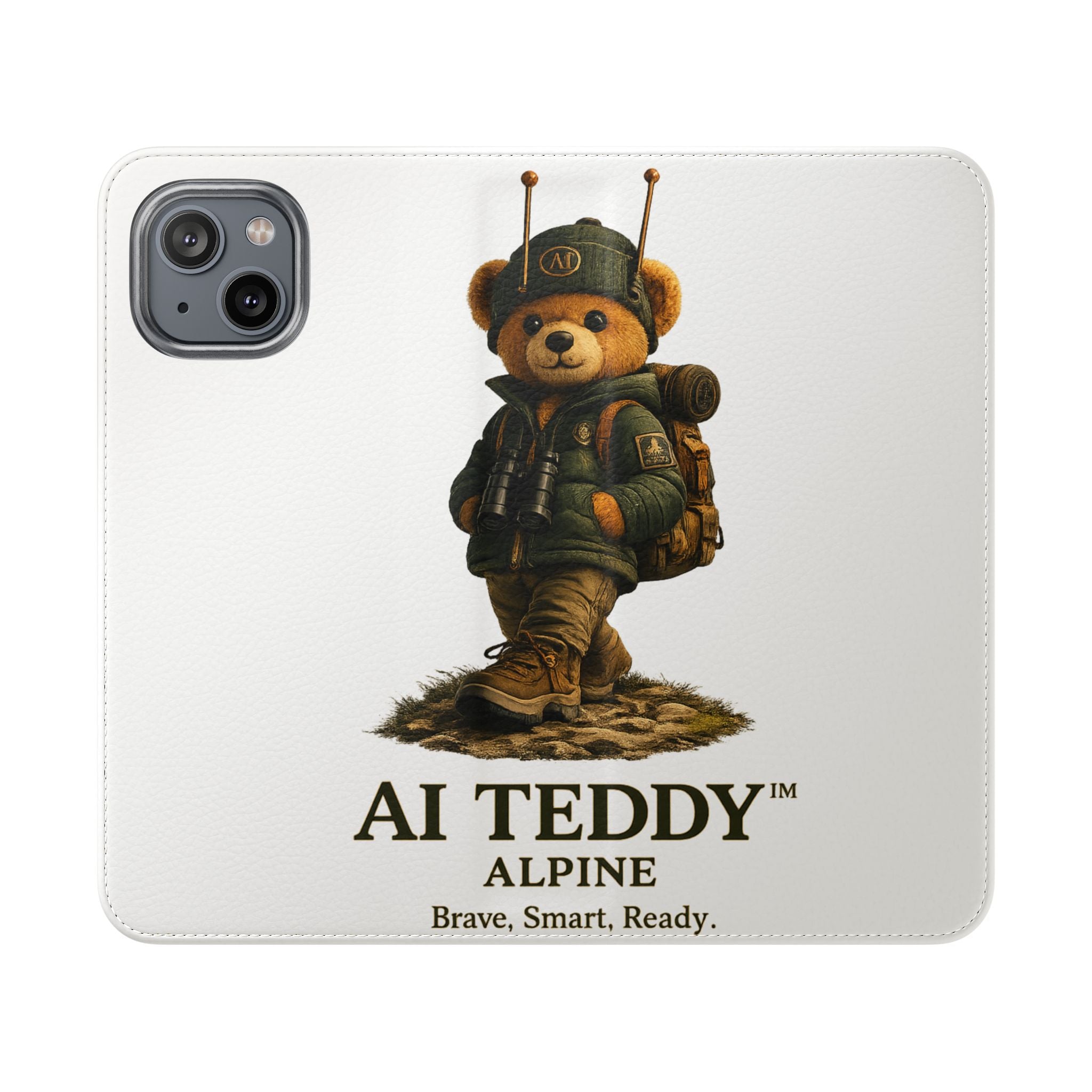 AI Teddy Alpine Wallet Phone Case