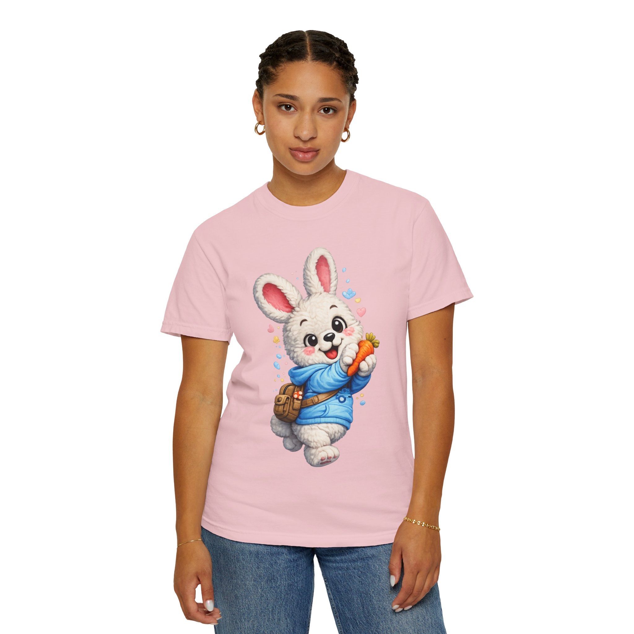 Cute Bunny with Carrot T-Shirt