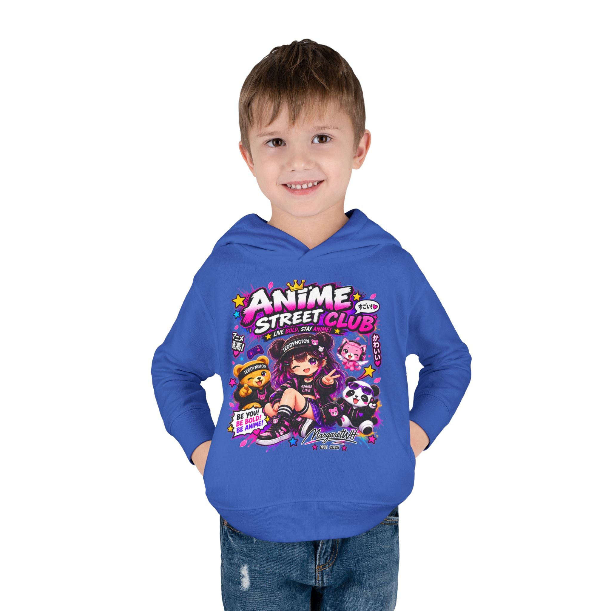 Teddyngton Anime Street Club Kids Hoodie