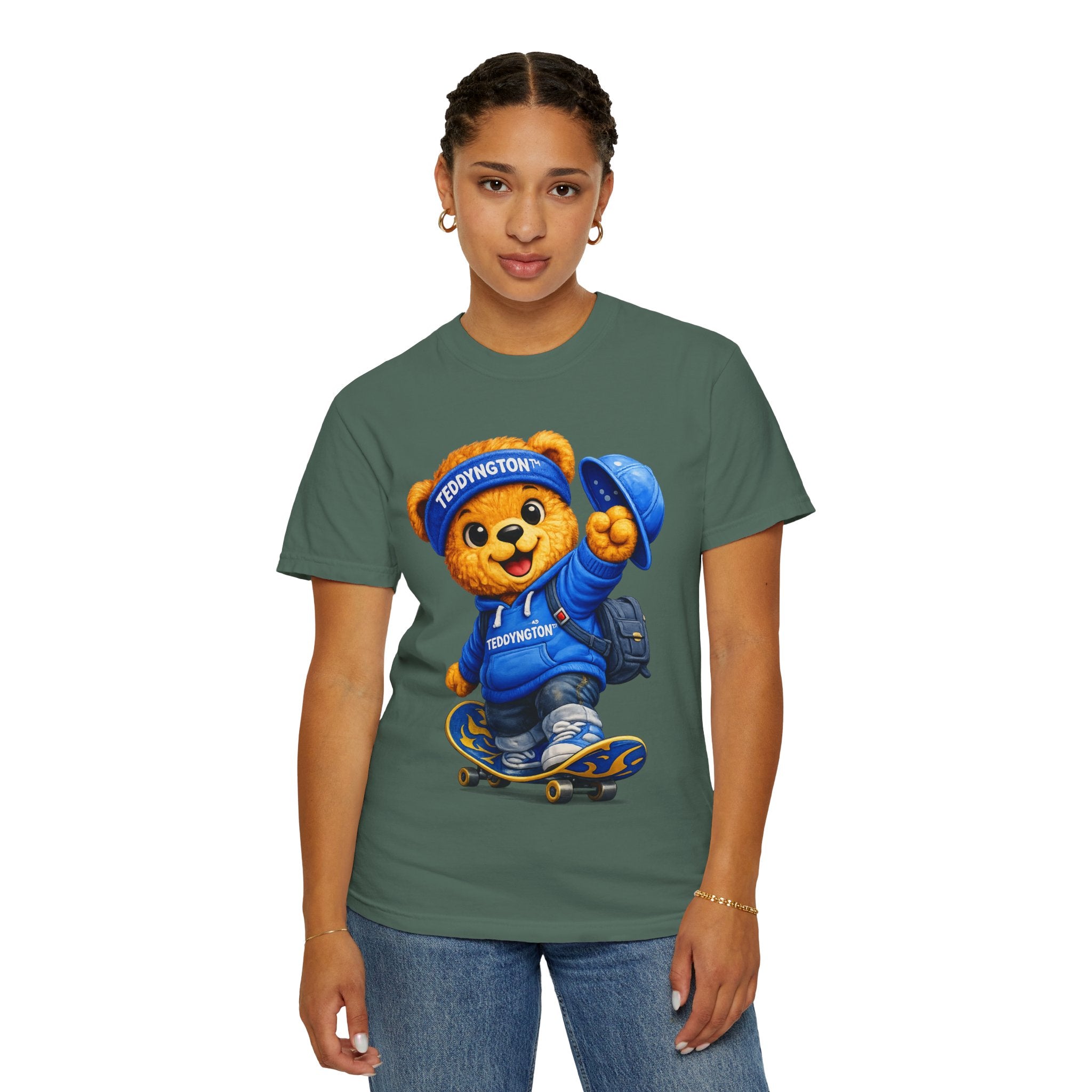 Cute Skateboarding Teddy Bear T-Shirt