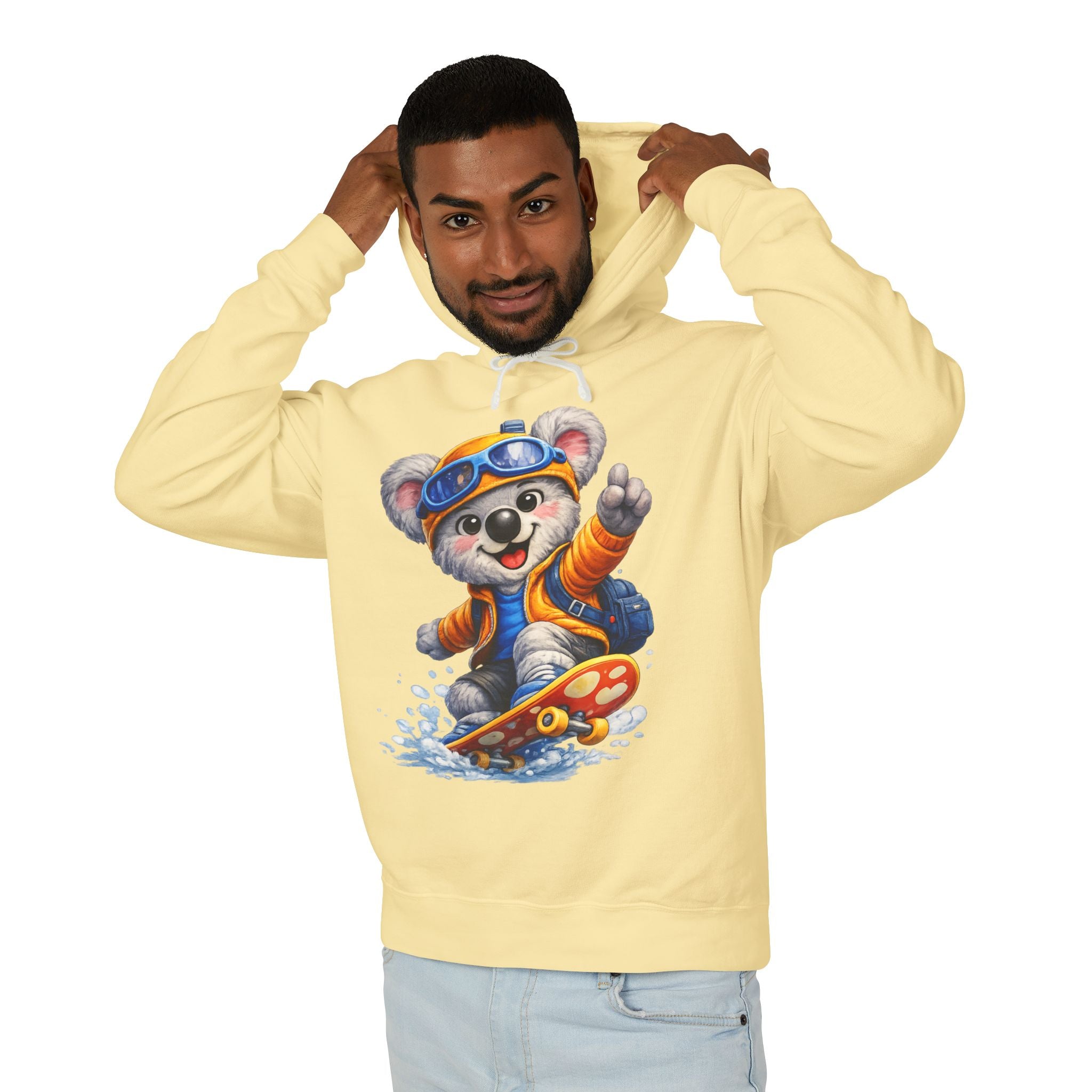Cute Koala Skateboard Hoodie