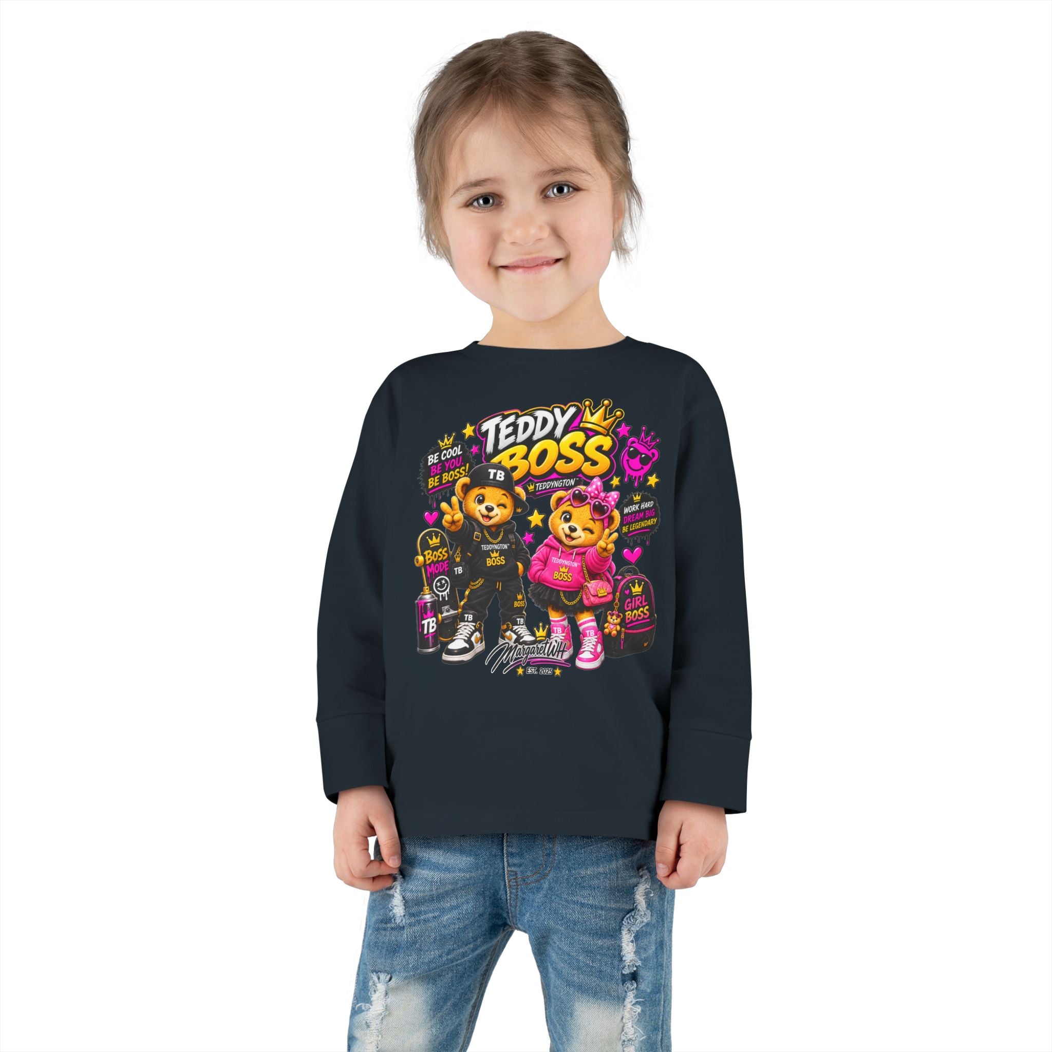 Teddy Boss Kids Long Sleeve Shirt