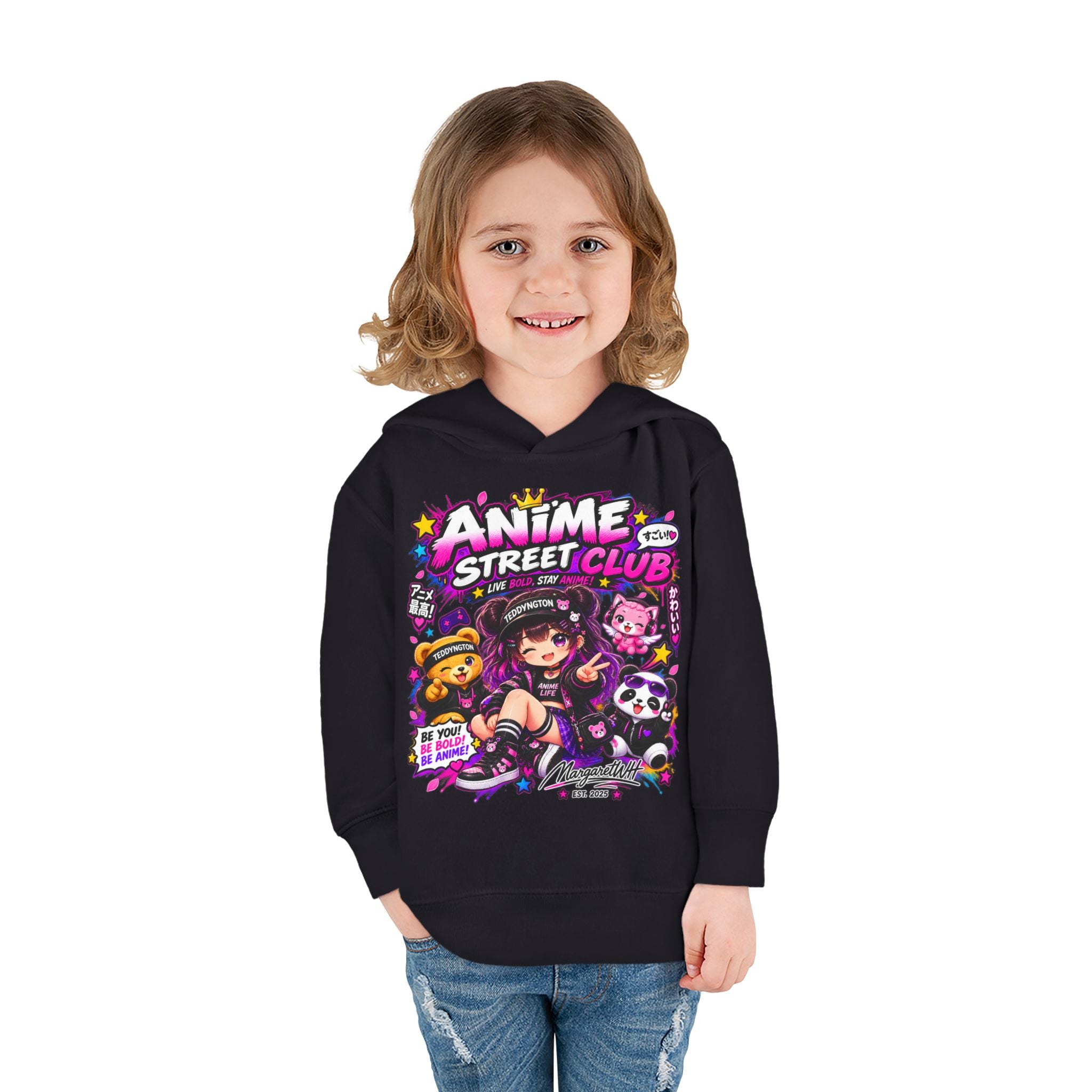 Teddyngton Anime Street Club Kids Hoodie