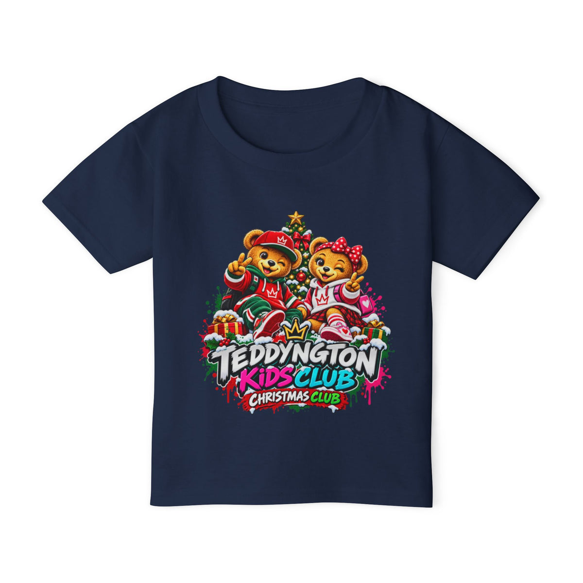 Teddyngton Kids Club Christmas T-Shirt