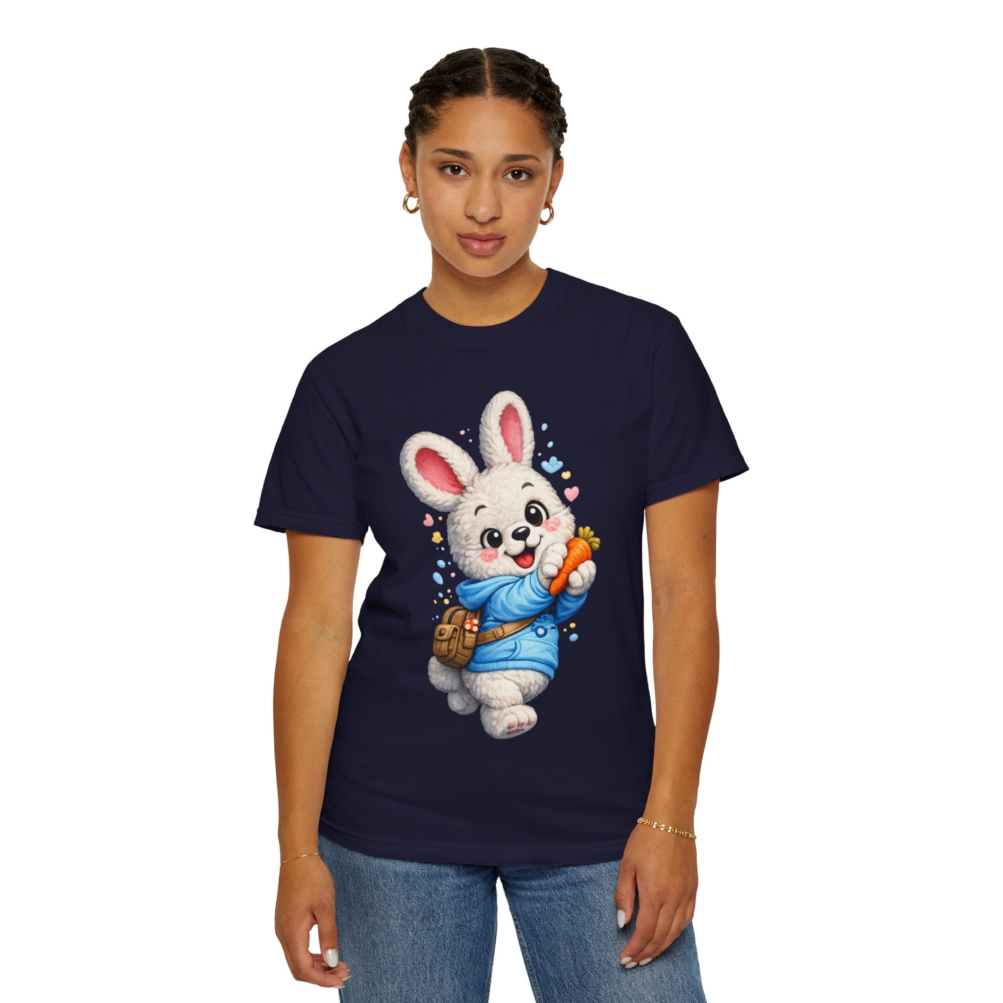 Cute Bunny with Carrot T-Shirt