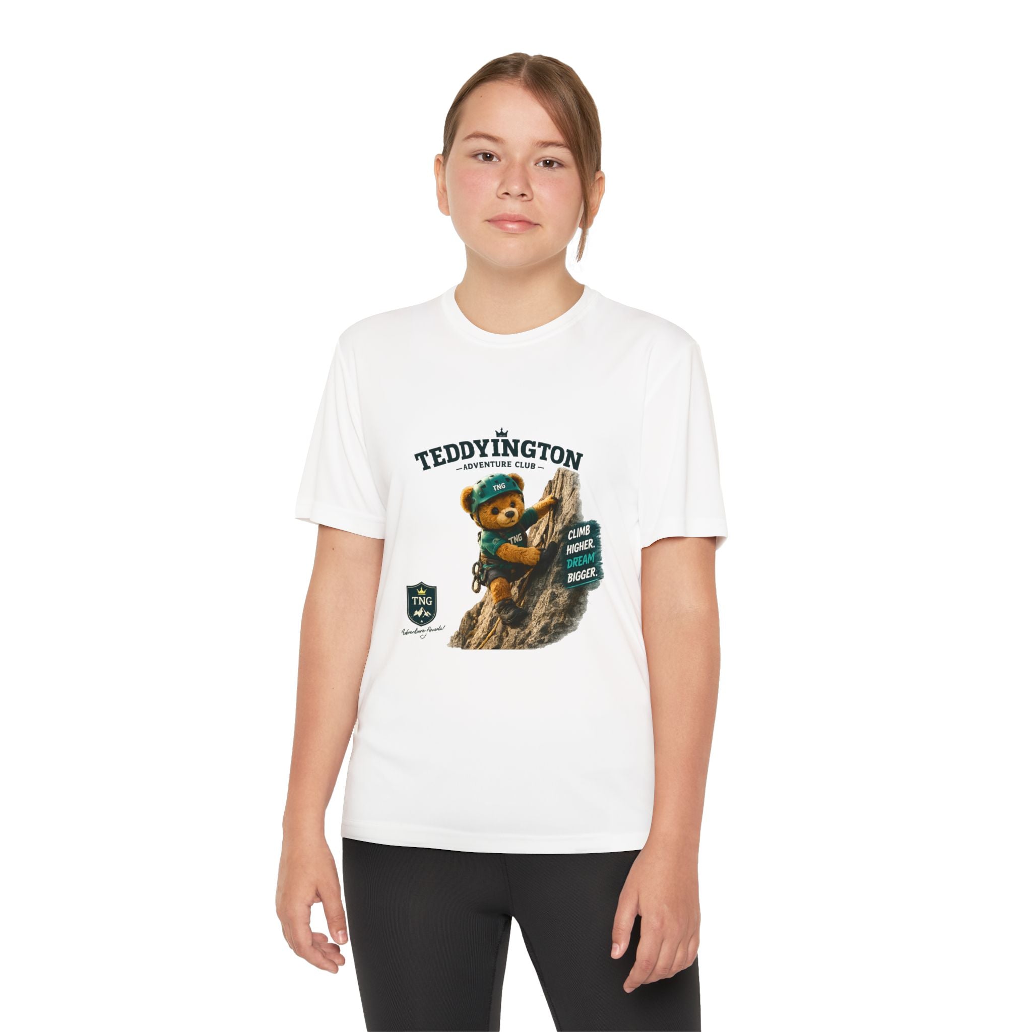 Teddy Bear Mountain Climbing T-Shirt